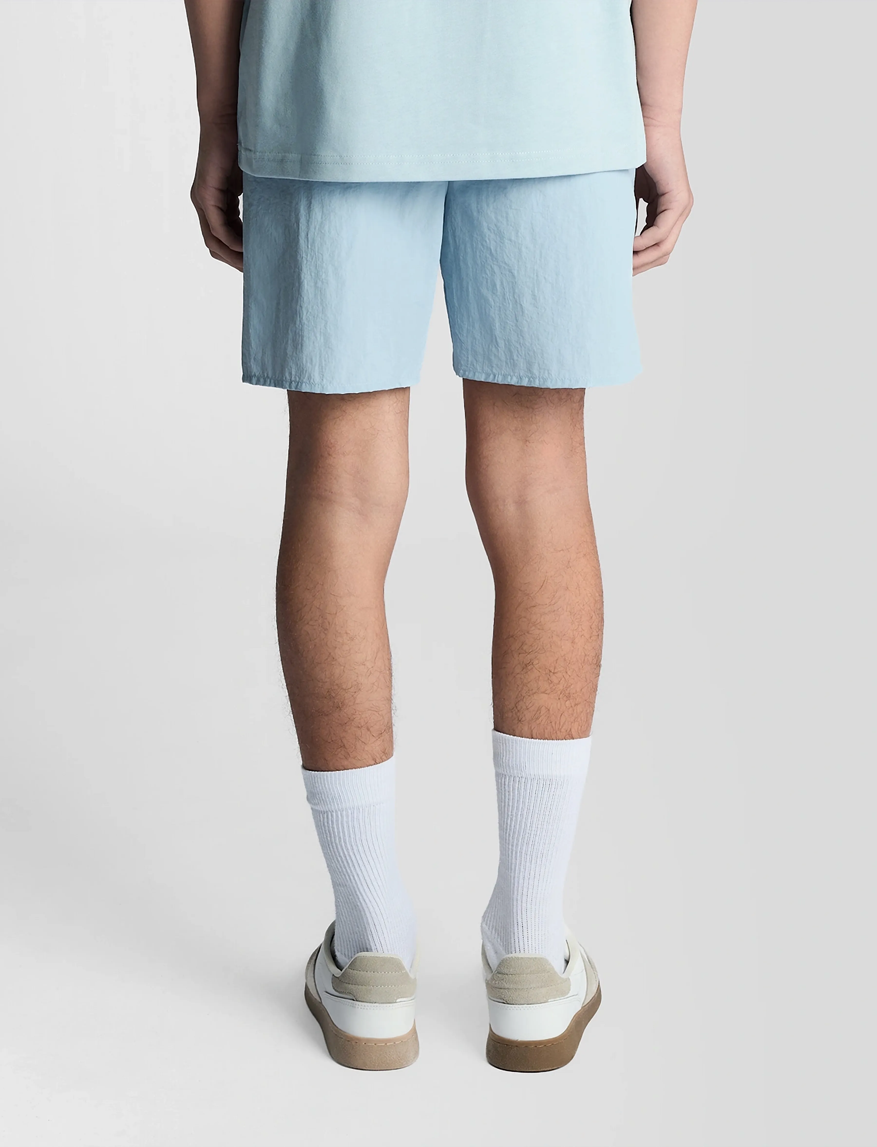 Lyle & Scott - Plain Swim Short - swimshorts - w596 opal blue - 4