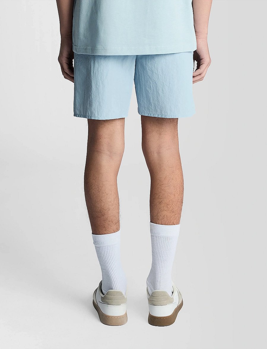 Lyle & Scott - Plain Swim Short - badshorts - w596 opal blue - 4
