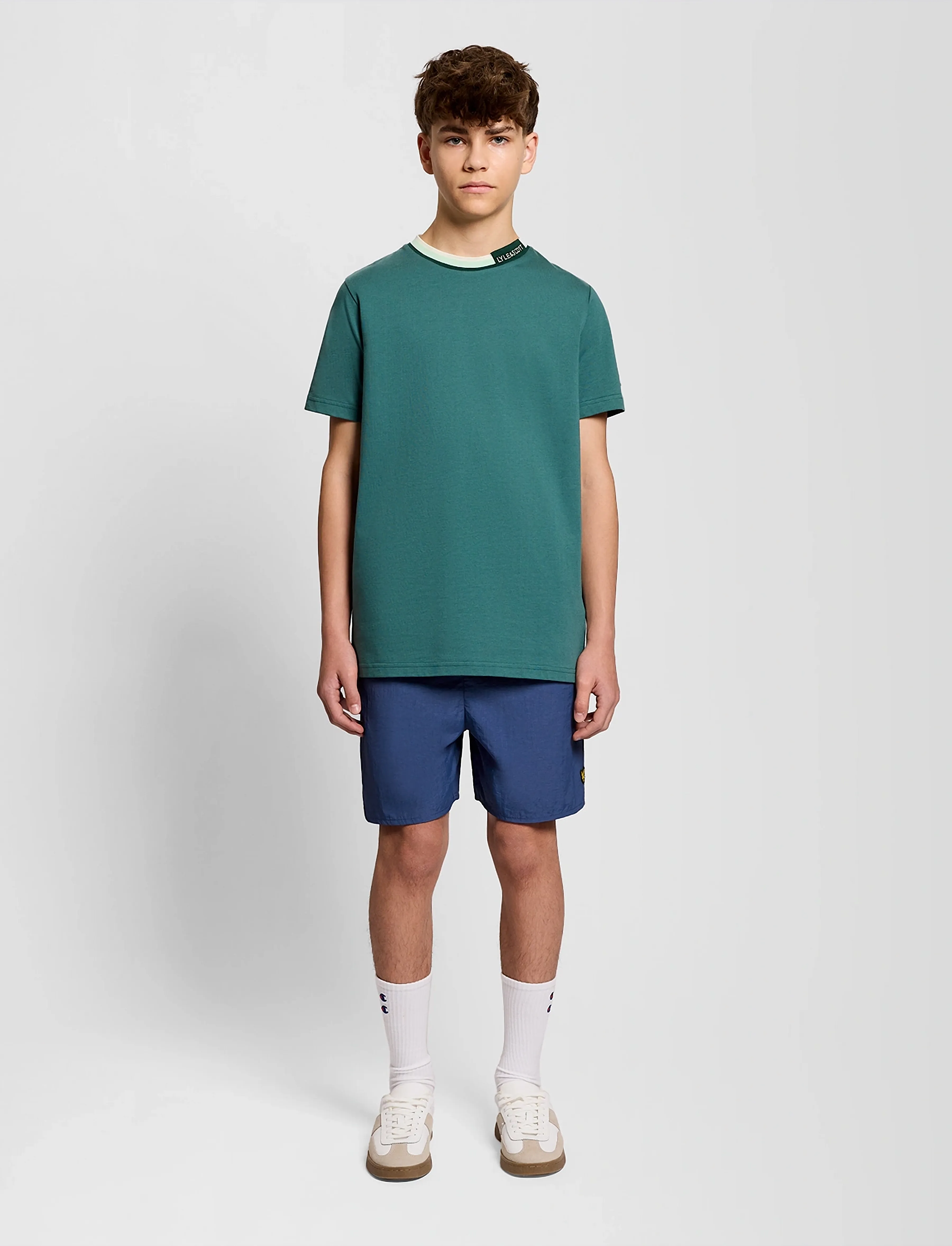 Lyle & Scott - Plain Swim Short - swimshorts - z411 dark cornflower - 3