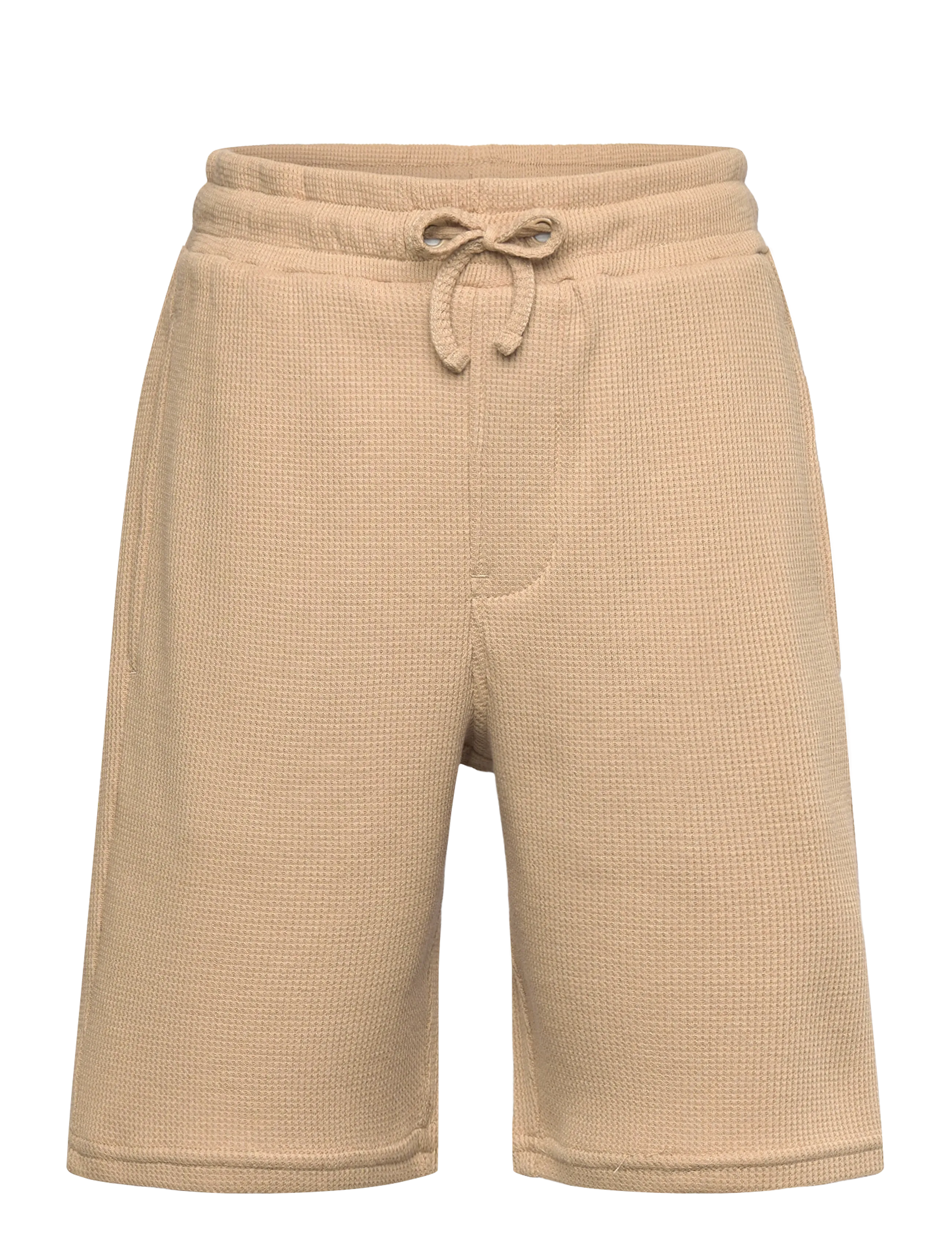 Lyle & Scott Waffle Short - Stuttbuxur - X37 DARK SAND / beige