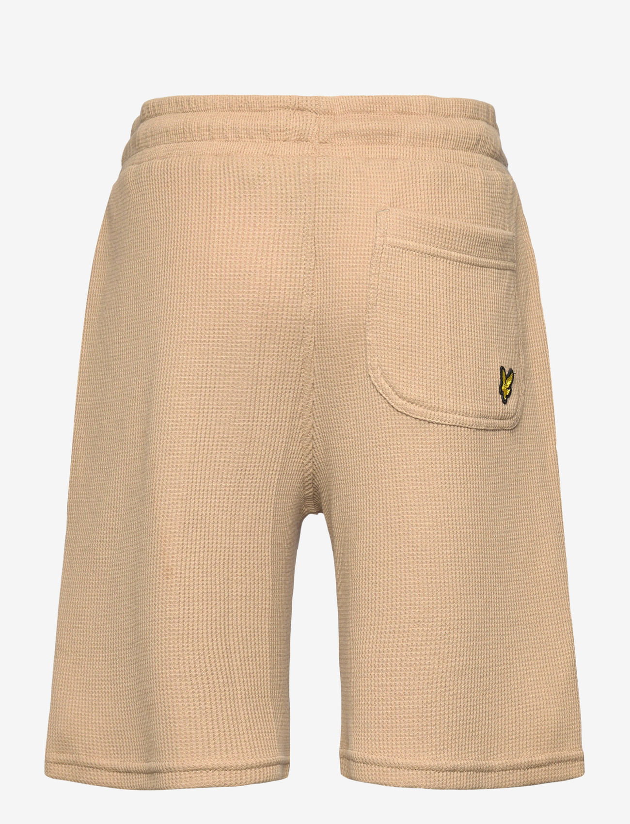 Lyle & Scott - Waffle Short - mjukisshorts - x37 dark sand - 1