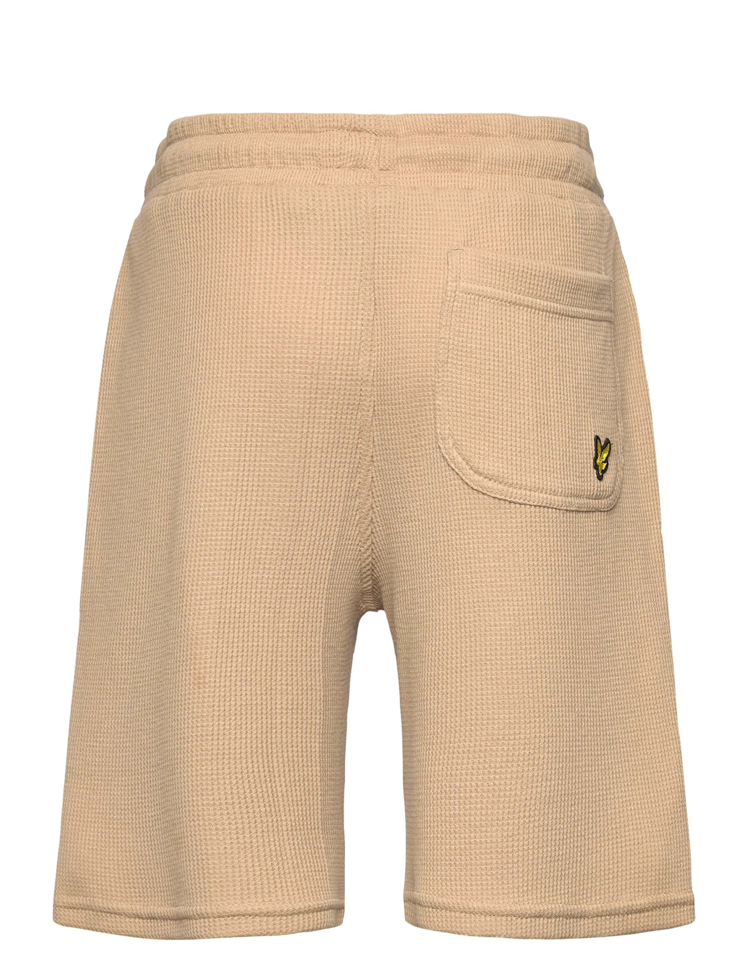Lyle & Scott - Waffle Short - sweat shorts - x37 dark sand - 1