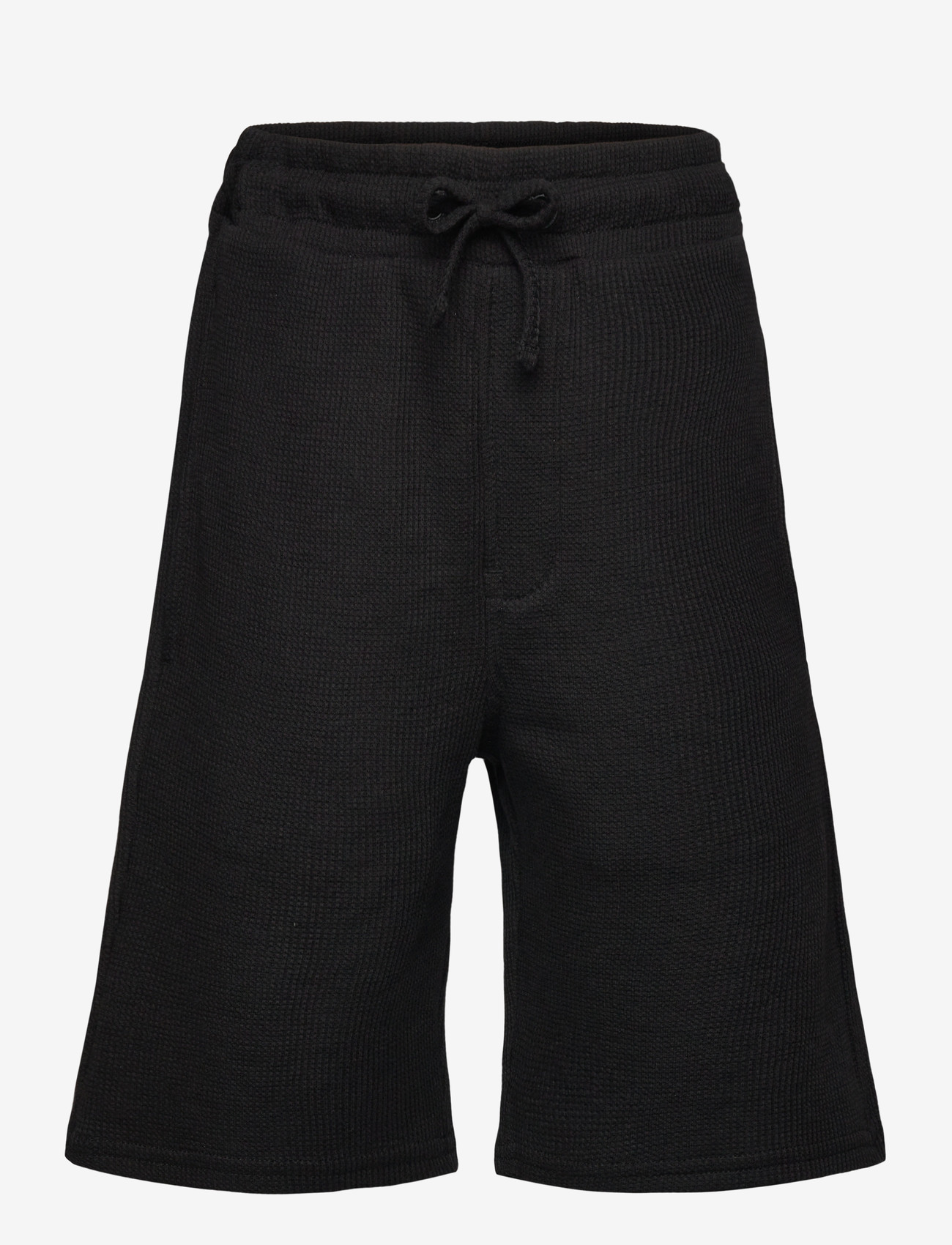 Lyle & Scott - Waffle Short - mjukisshorts - z865 jet black - 1