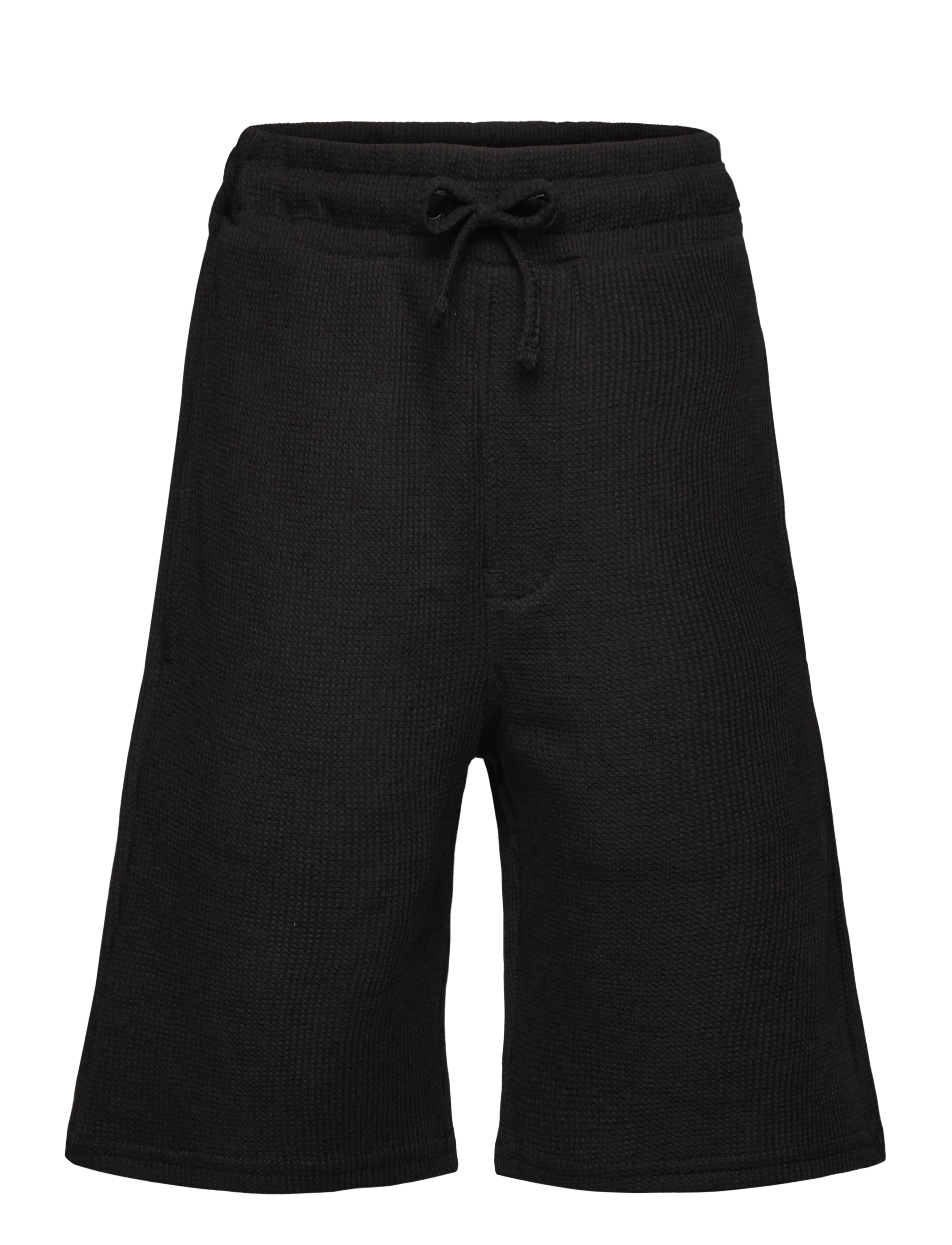 Lyle & Scott Waffle Short - Sweatshorts - Z865 JET BLACK / black
