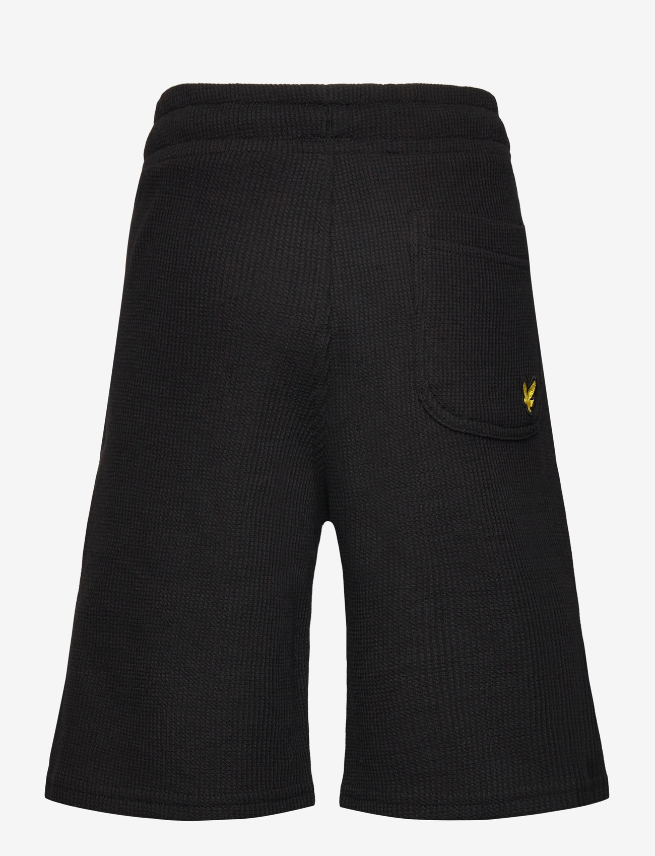 Lyle & Scott - Waffle Short - mjukisshorts - z865 jet black - 2