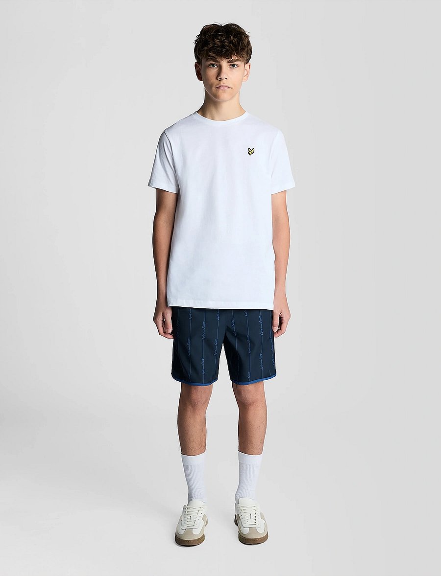 Lyle & Scott - Printed Board Short - badshorts - z271 dark navy - 3