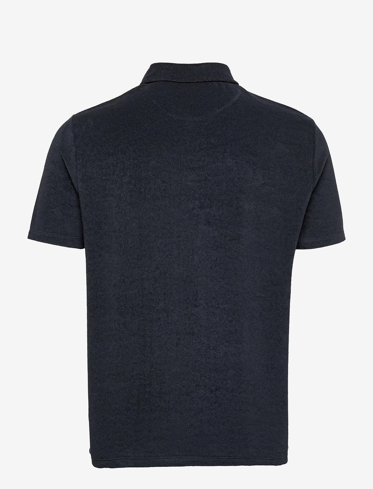 Lyle & Scott - Boucle Polo Shirt - dark navy - 1