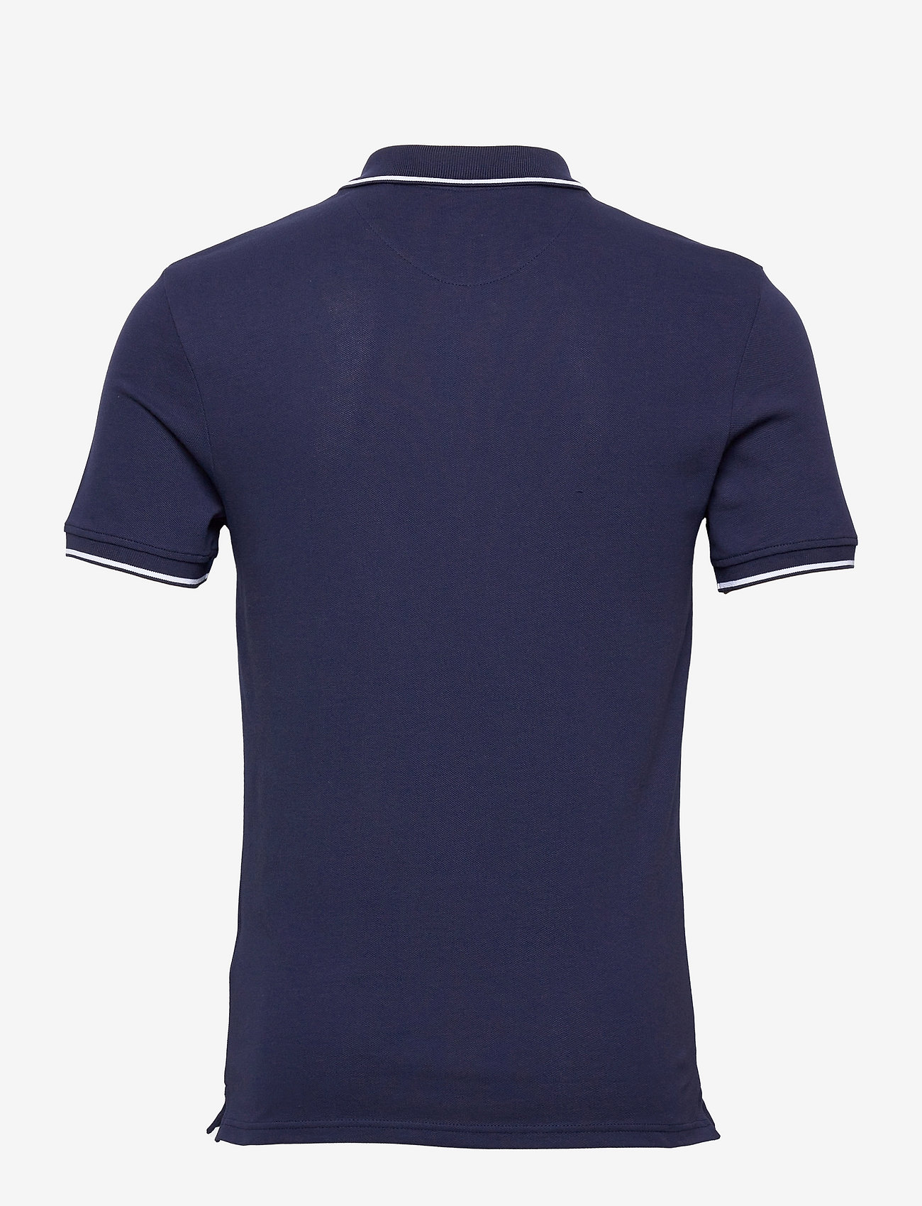 Lyle & Scott - Tipped Polo Shirt - short-sleeved polos - navy/ white - 1