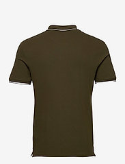 Lyle & Scott - Tipped Polo Shirt - polo marškinėliai trumpomis rankovėmis - olive/ white - 1