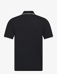 Lyle & Scott - Tipped Polo Shirt - korte mouwen - w395 jet black/ white - 1