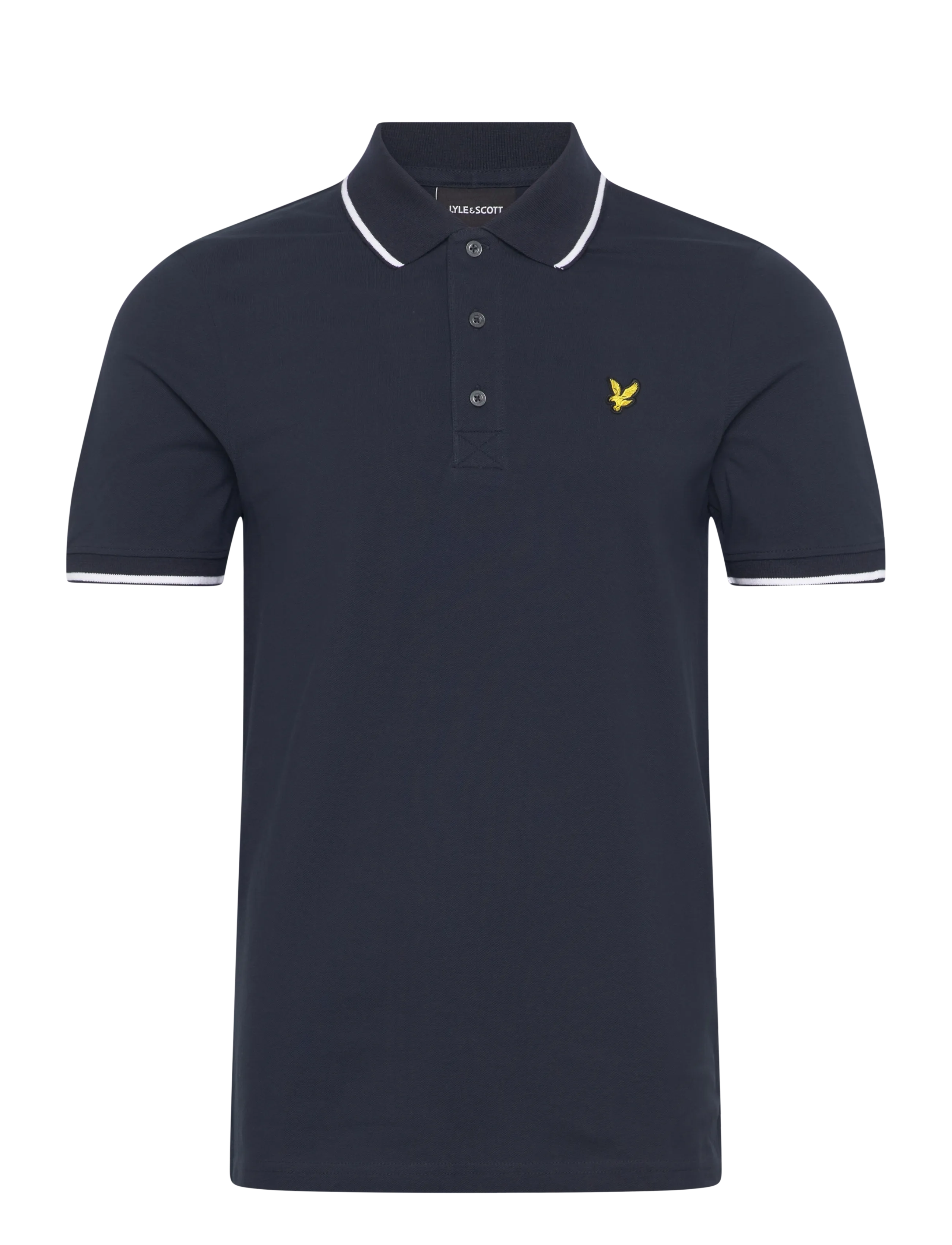 LYLE & SCOTT Tipped Polo Shirt Navy - XXL - Herren