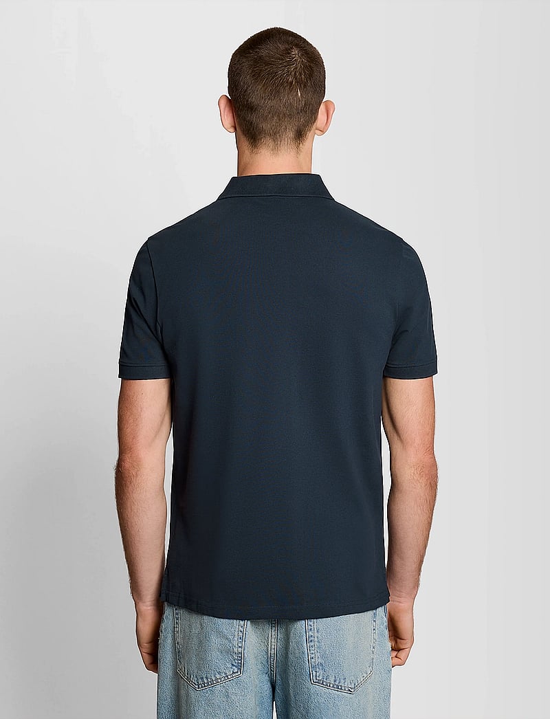 Lyle & Scott - Tipped Polo Shirt - korte mouwen - w403 dark navy/ white - 3