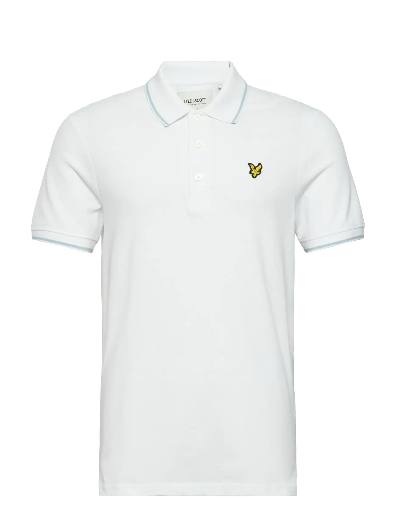 LYLE & SCOTT Tipped Polo Shirt Weiß - XL - Herren