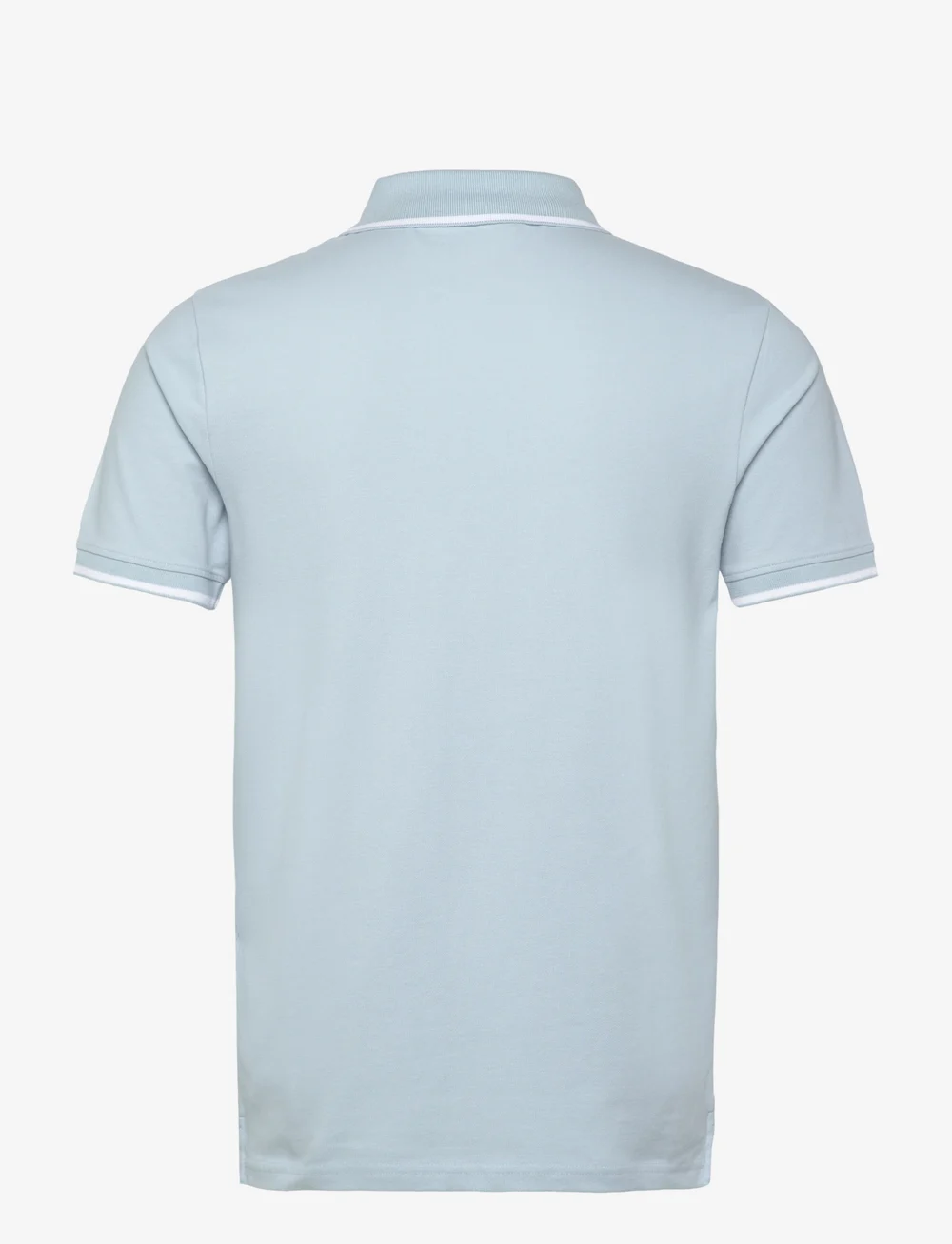 Lyle & Scott - Tipped Polo Shirt - short-sleeved polos - x810 fresh water/ white - 2