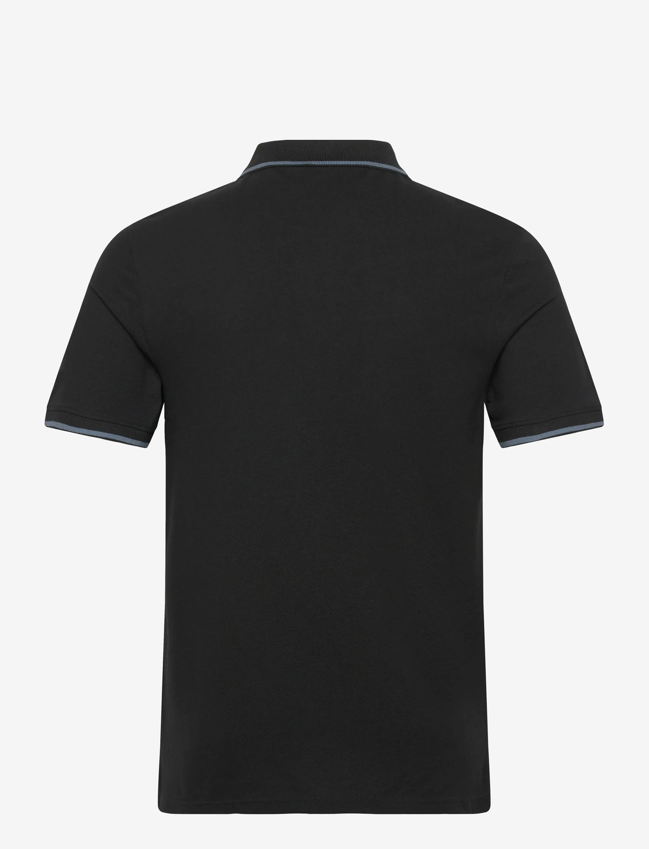 Lyle & Scott - Tipped Polo Shirt - kortærmede poloer - x938 black ice/ ocean sky - 2