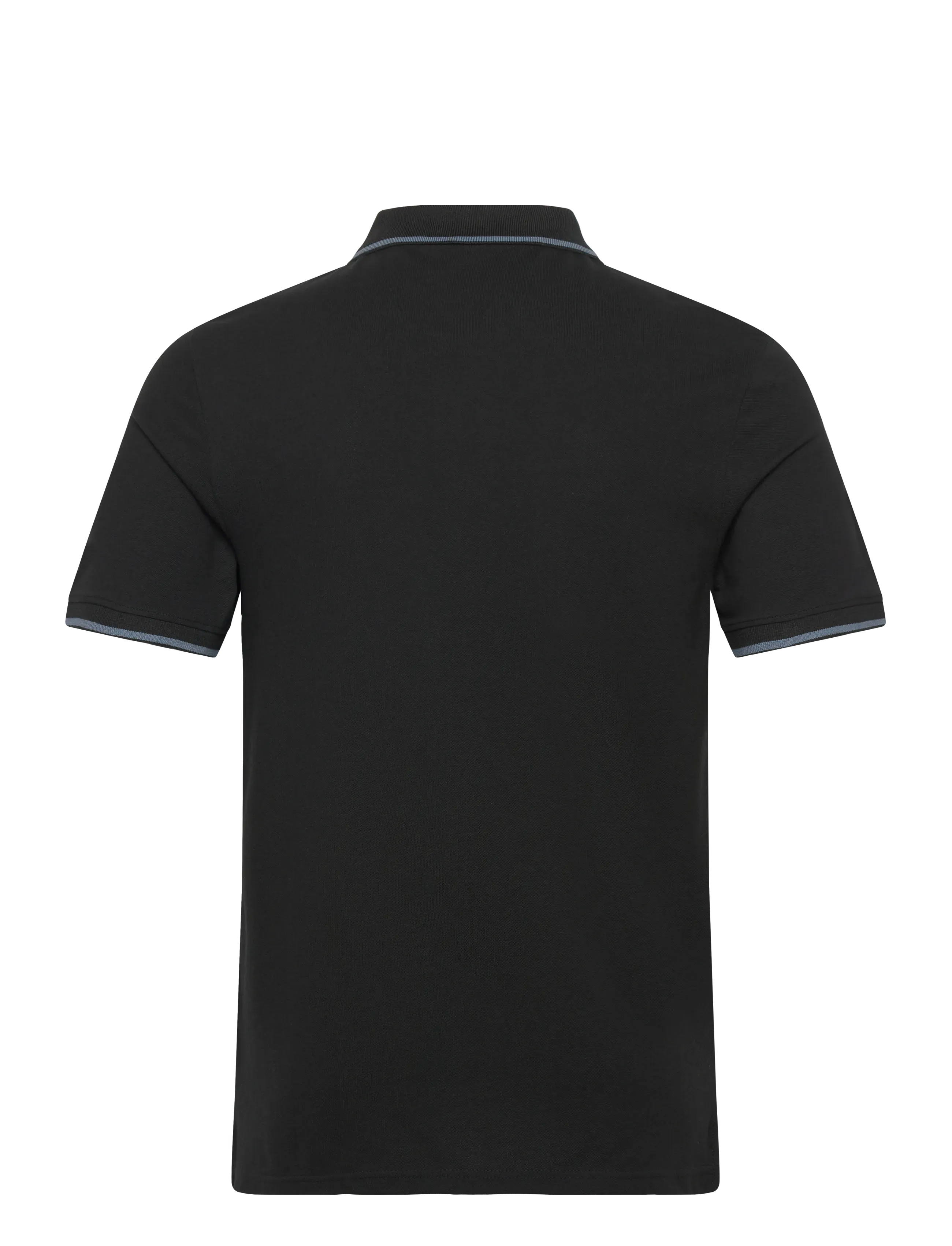 Lyle & Scott - Tipped Polo Shirt - stutterma pólóbolir - x938 black ice/ ocean sky - 2