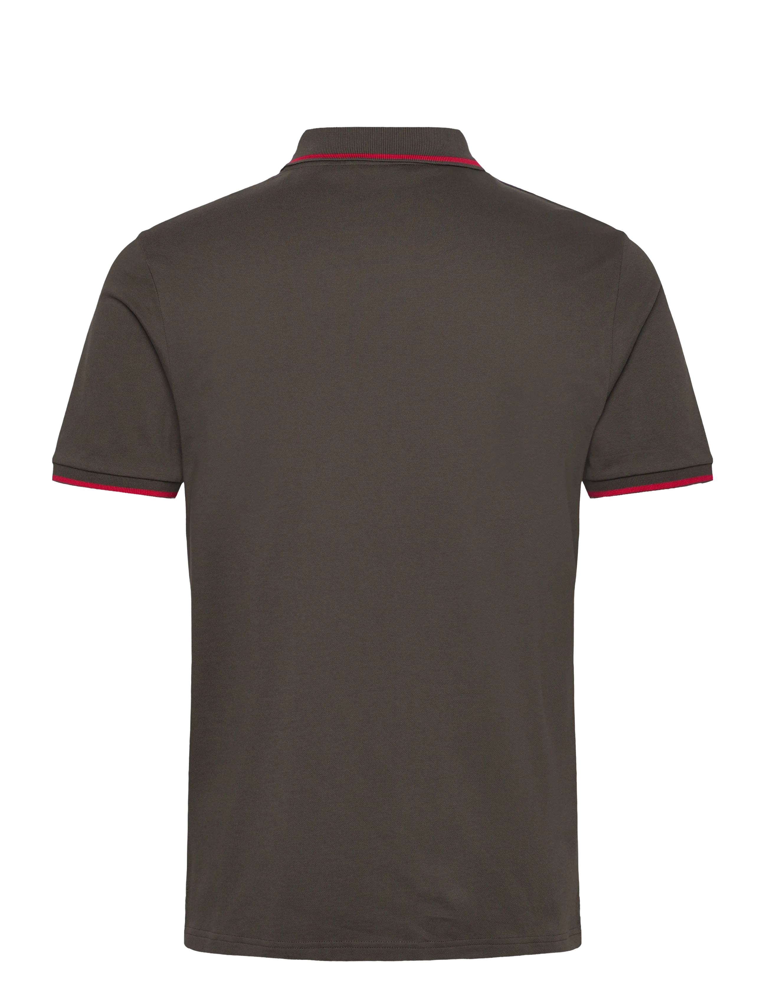 Lyle & Scott - Tipped Polo Shirt - polos à manches courtes - y168 soft black/ cherry red - 2