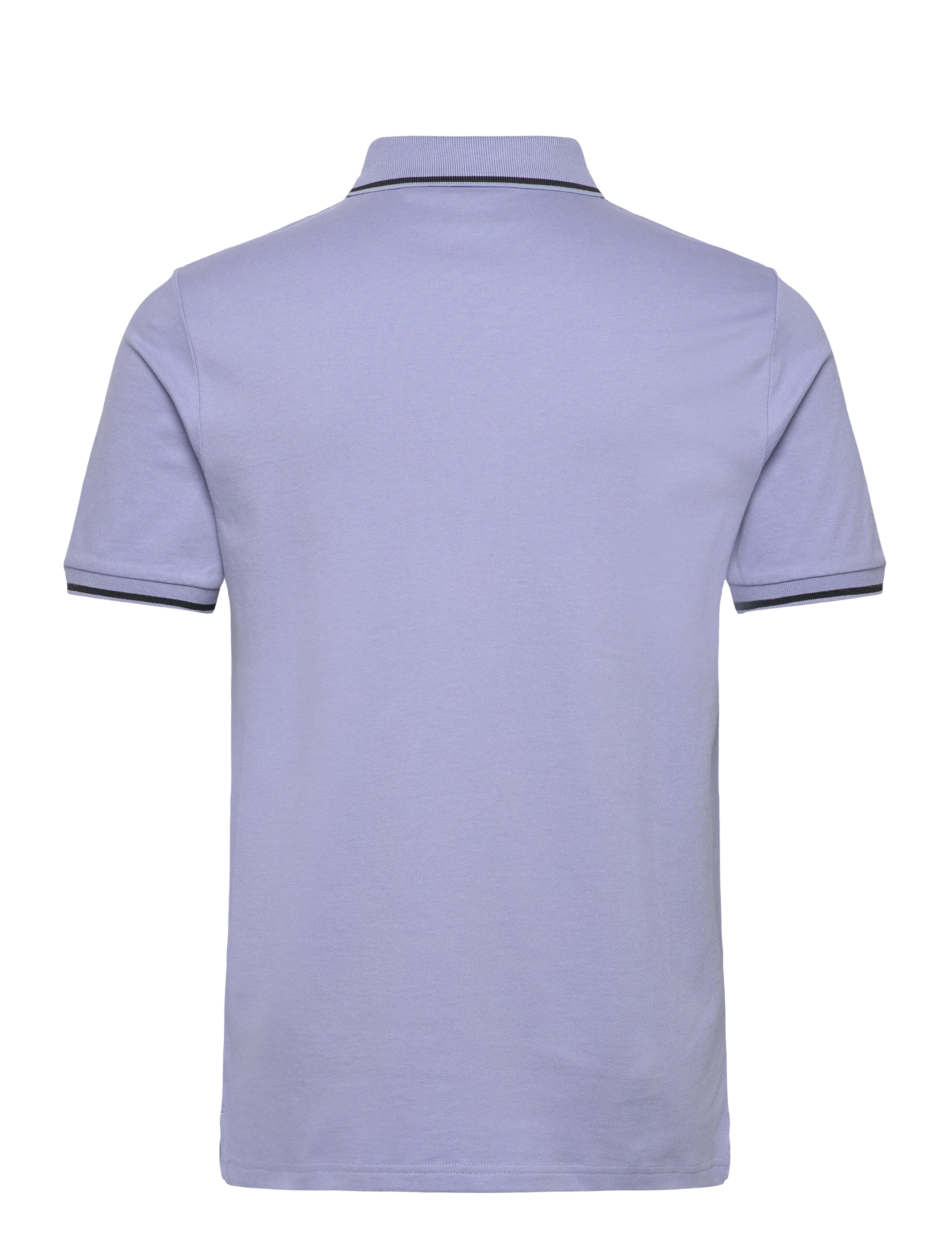 Lyle & Scott - Tipped Polo Shirt - kortärmade pikéer - y167 bubble blue/ jet black - 2