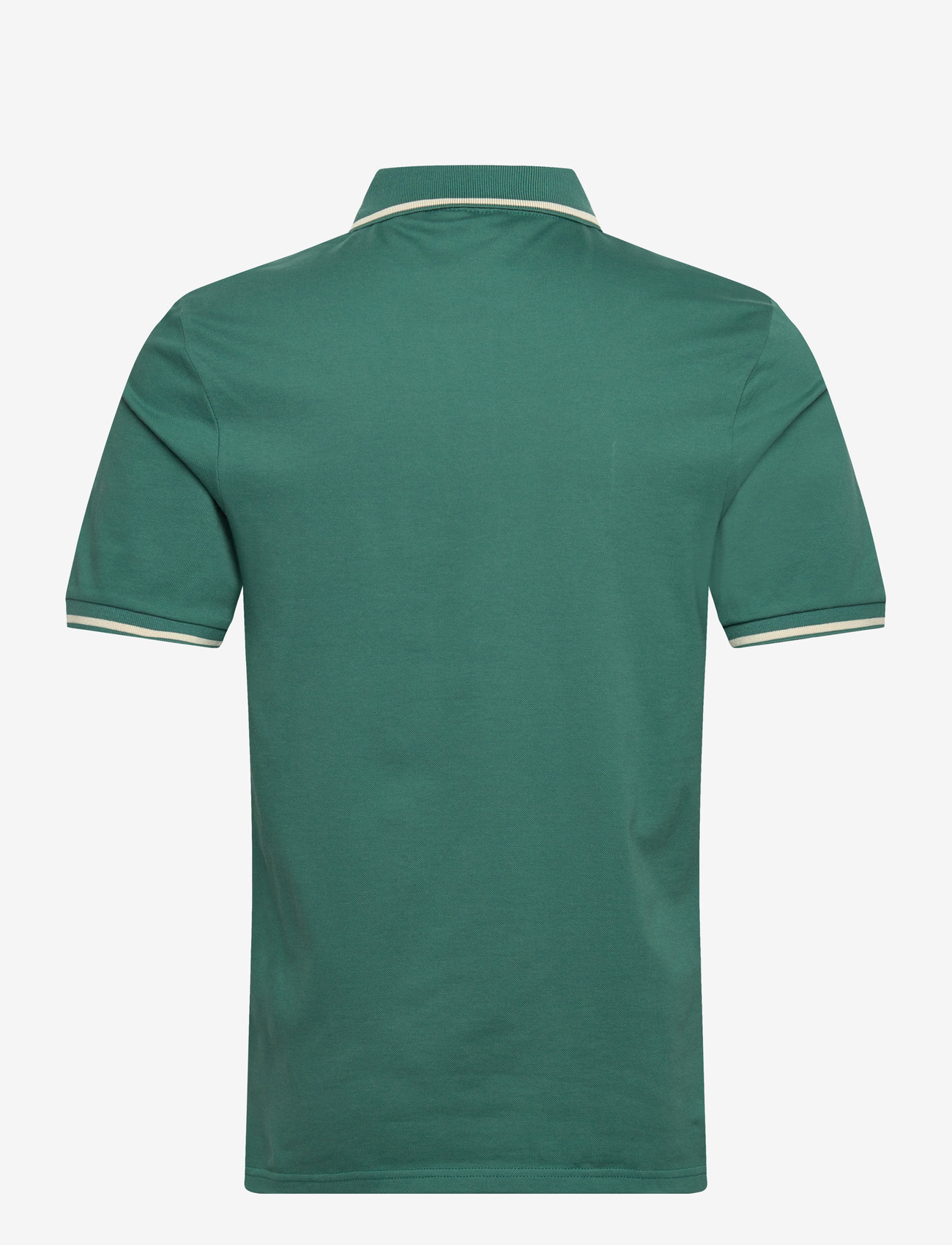 Lyle & Scott - Tipped Polo Shirt - kurzärmelig - y164 everglade/ wheat - 2