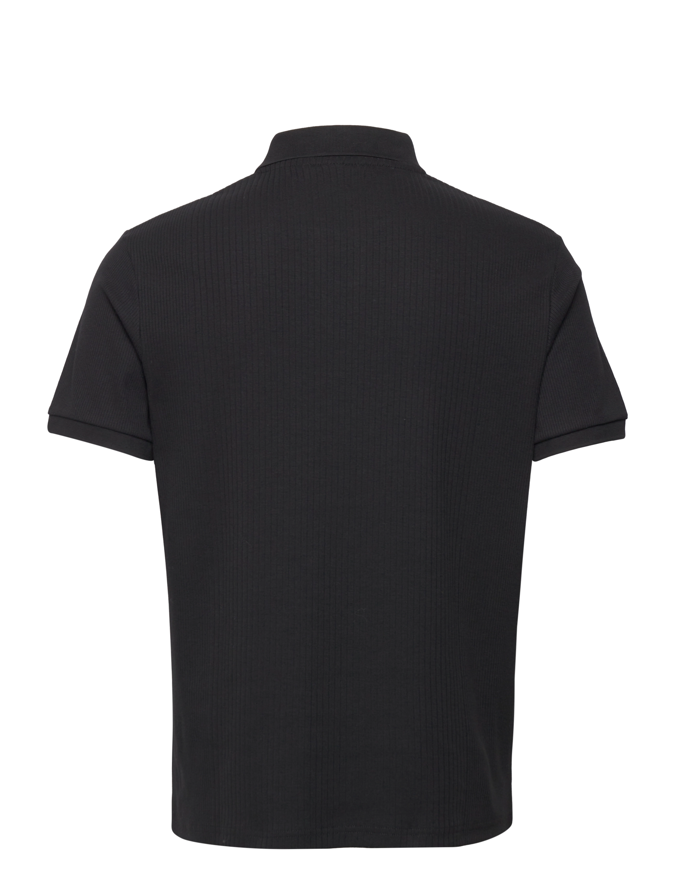 Lyle & Scott - Tonal Striped Polo Shirt - jet black - 1
