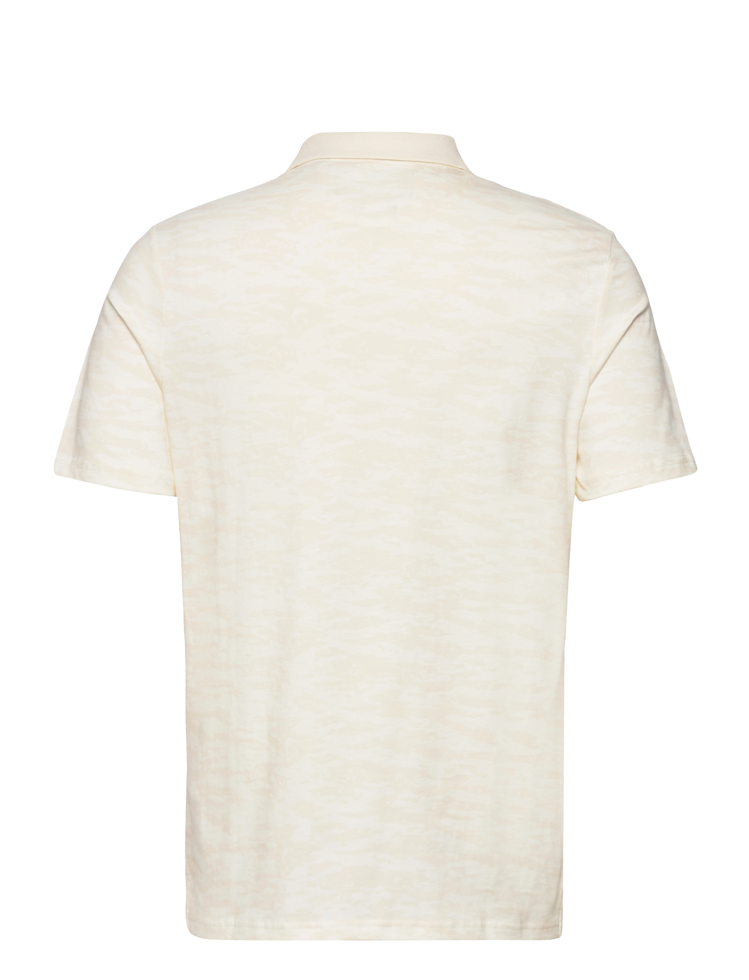 Lyle & Scott - Abstract Polo Shirt - buff white - 1