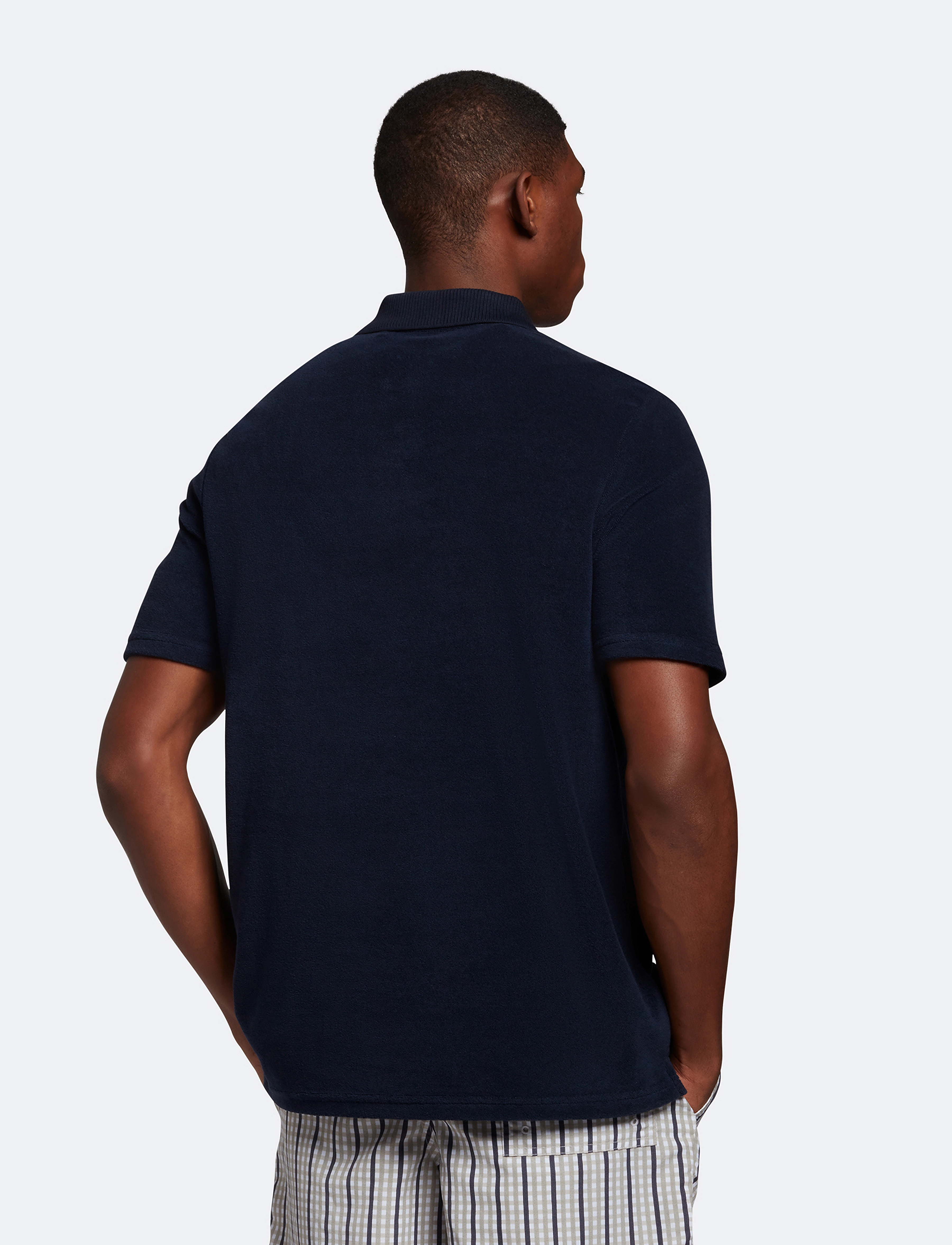 Lyle & Scott - TOWELLING POLO SHIRT - dark navy - 4