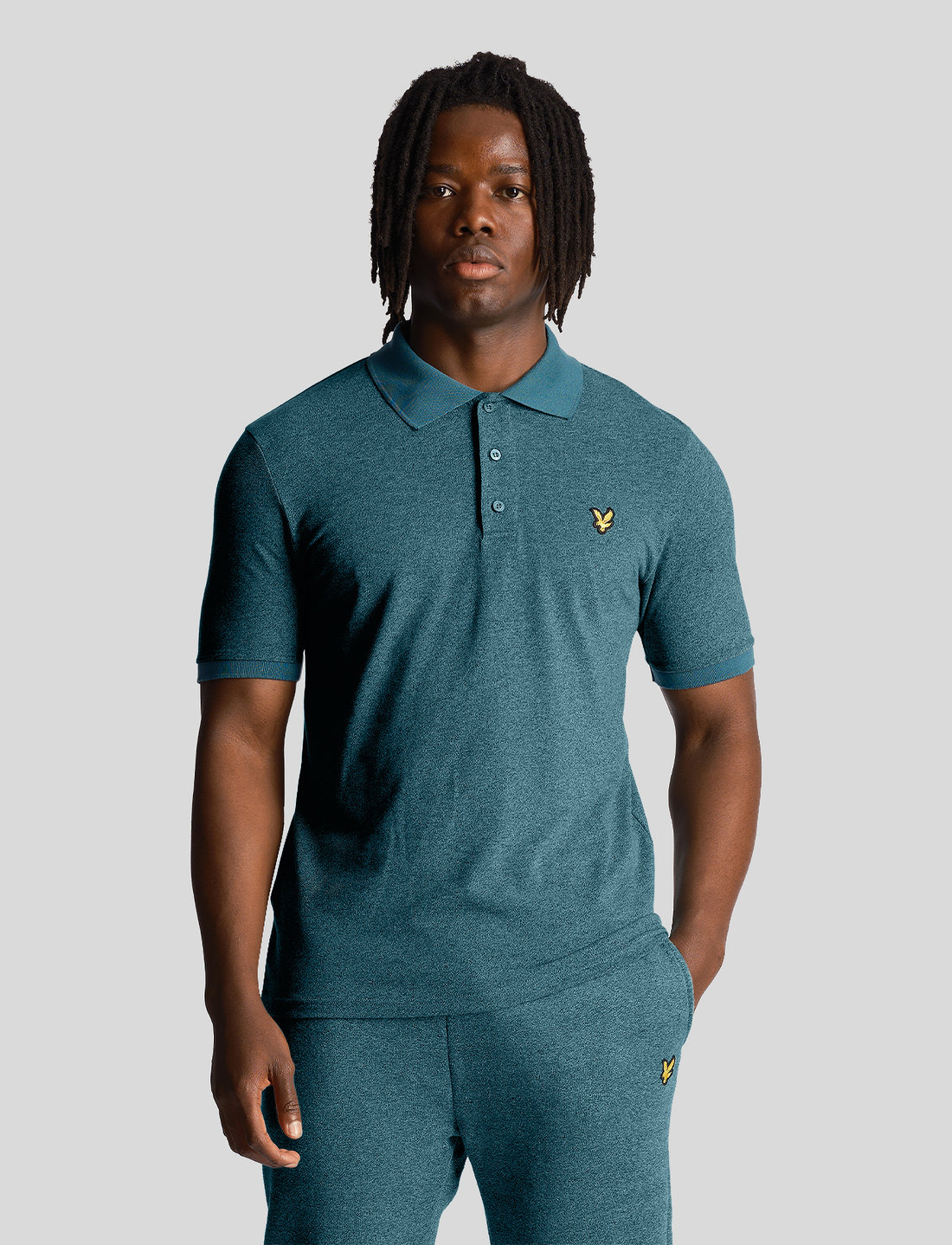 Lyle and scott polo discount blauw