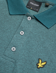 Lyle & Scott - Marl Polo Shirt - kortermede - x012 alpine sky marl - 6