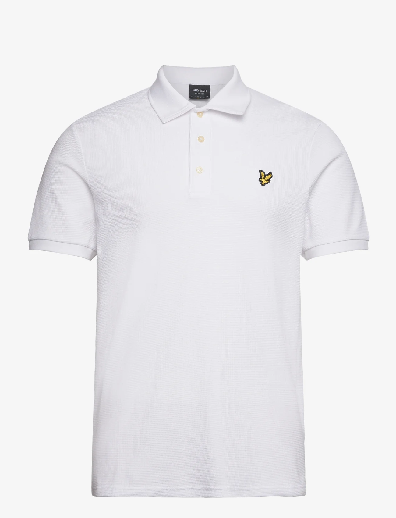Lyle & Scott - Milano Polo Shirt - kortärmade pikéer - 626 white - 0