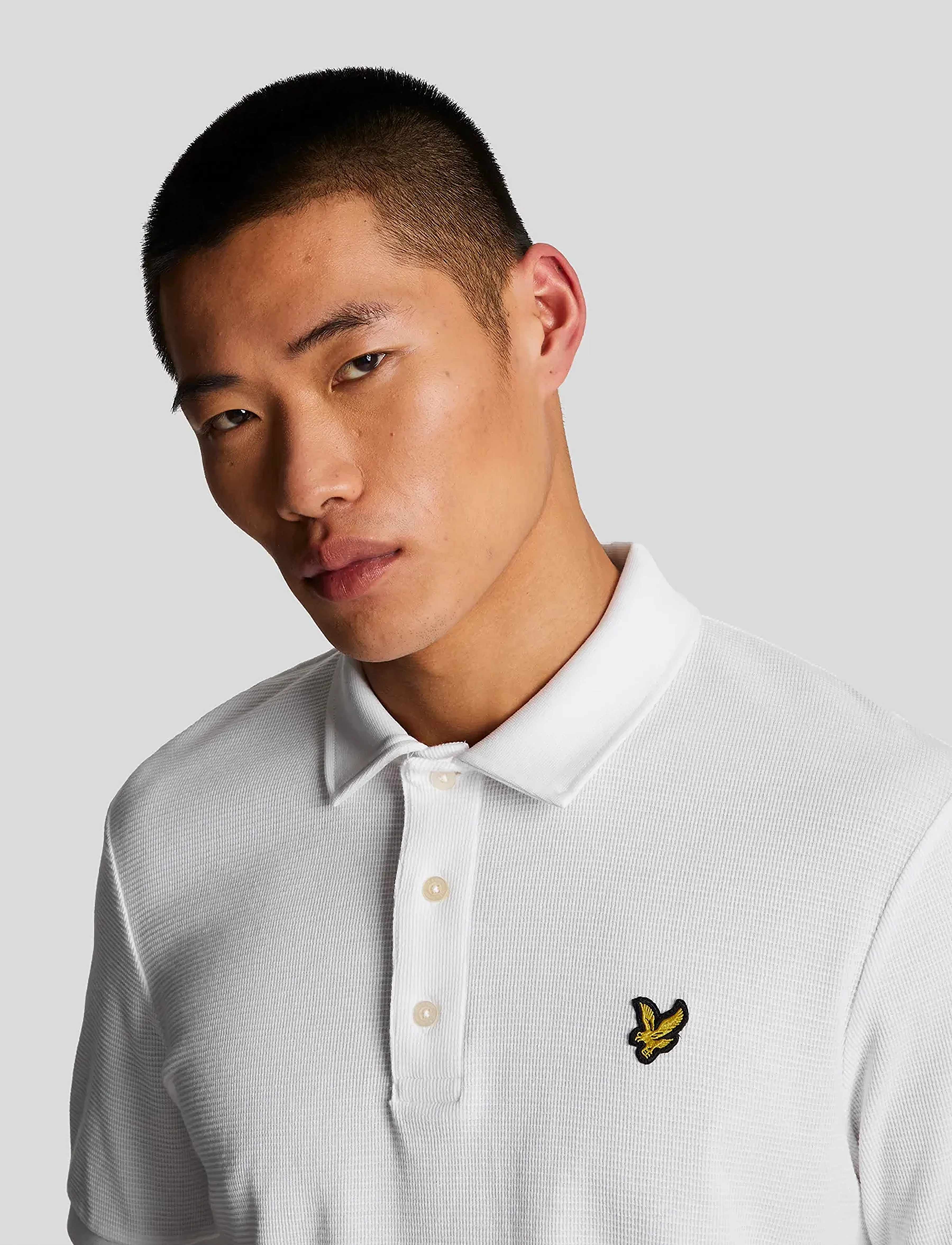 Lyle & Scott - Milano Polo Shirt - krótki rękaw - 626 white - 4