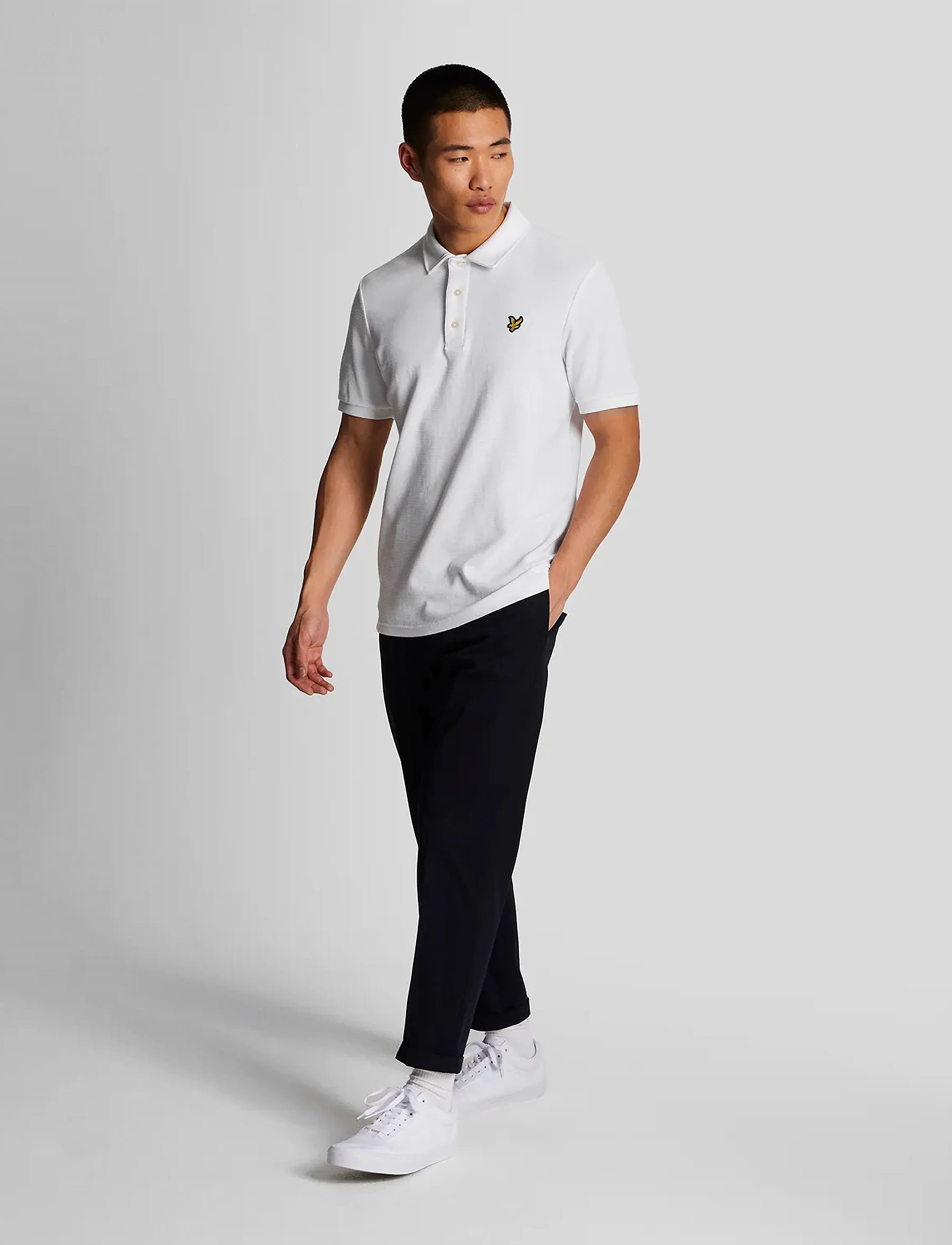 Lyle & Scott - Milano Polo Shirt - krótki rękaw - 626 white - 5