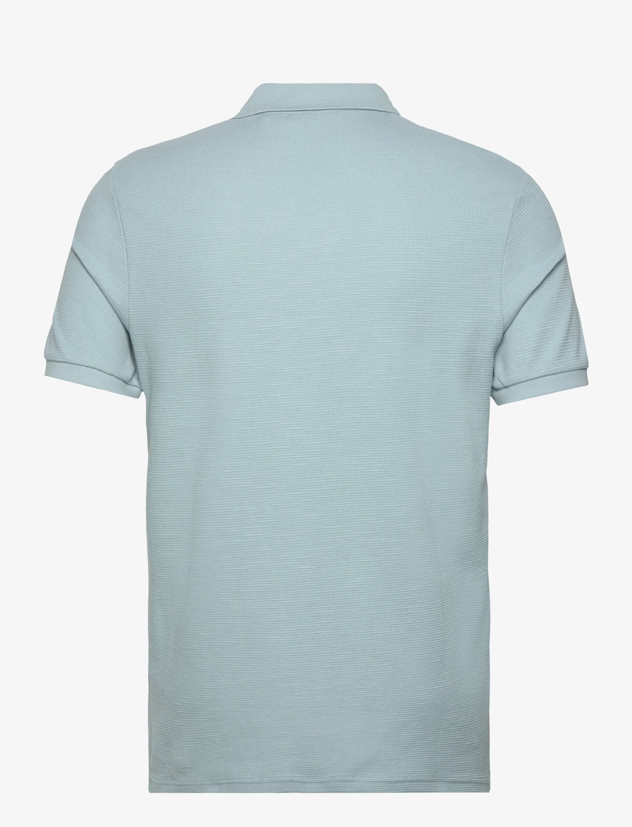 Lyle & Scott - Milano Polo Shirt - short-sleeved polos - a19 slate blue - 1