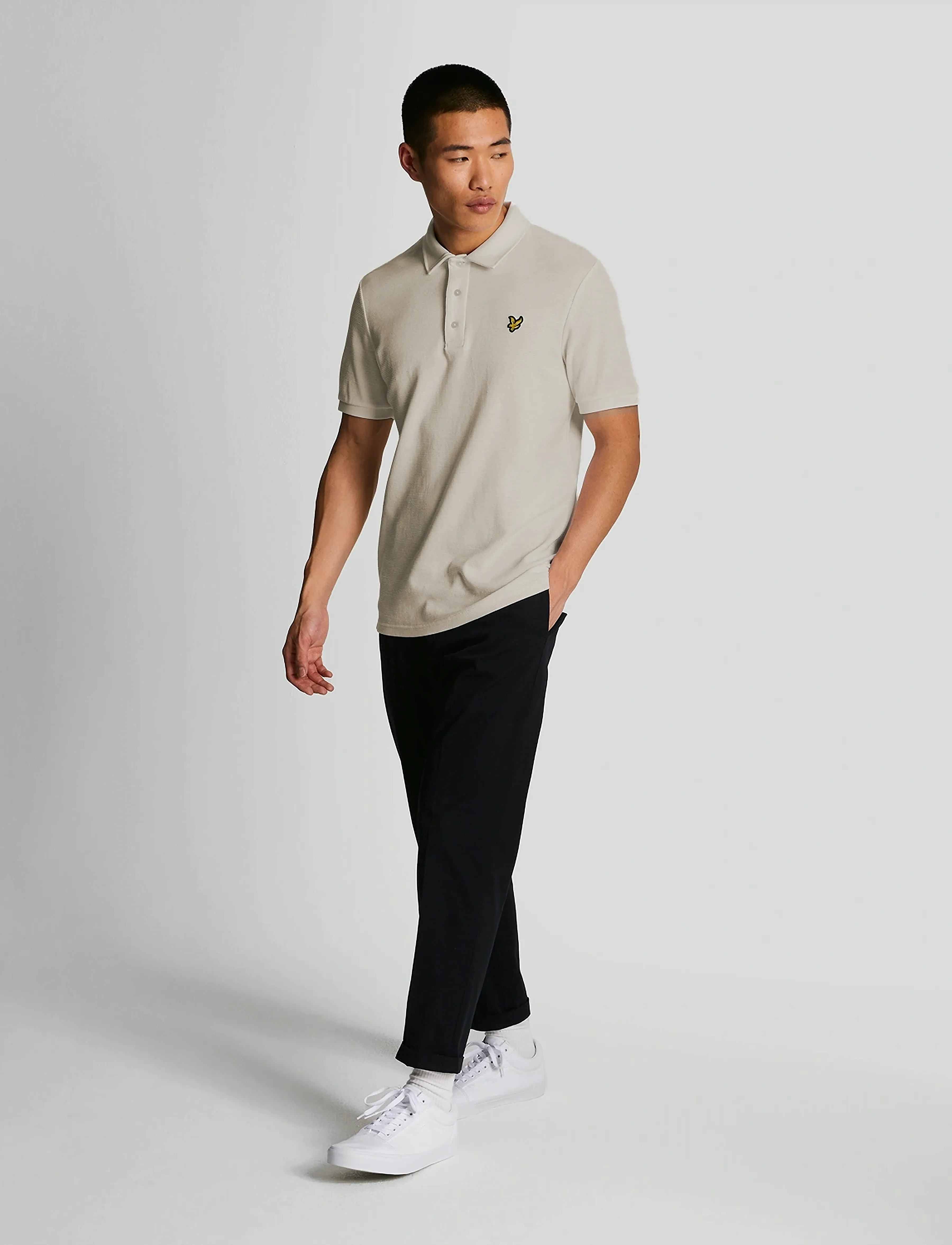 Lyle & Scott - Milano Polo Shirt - short-sleeved polos - w870 cove - 4