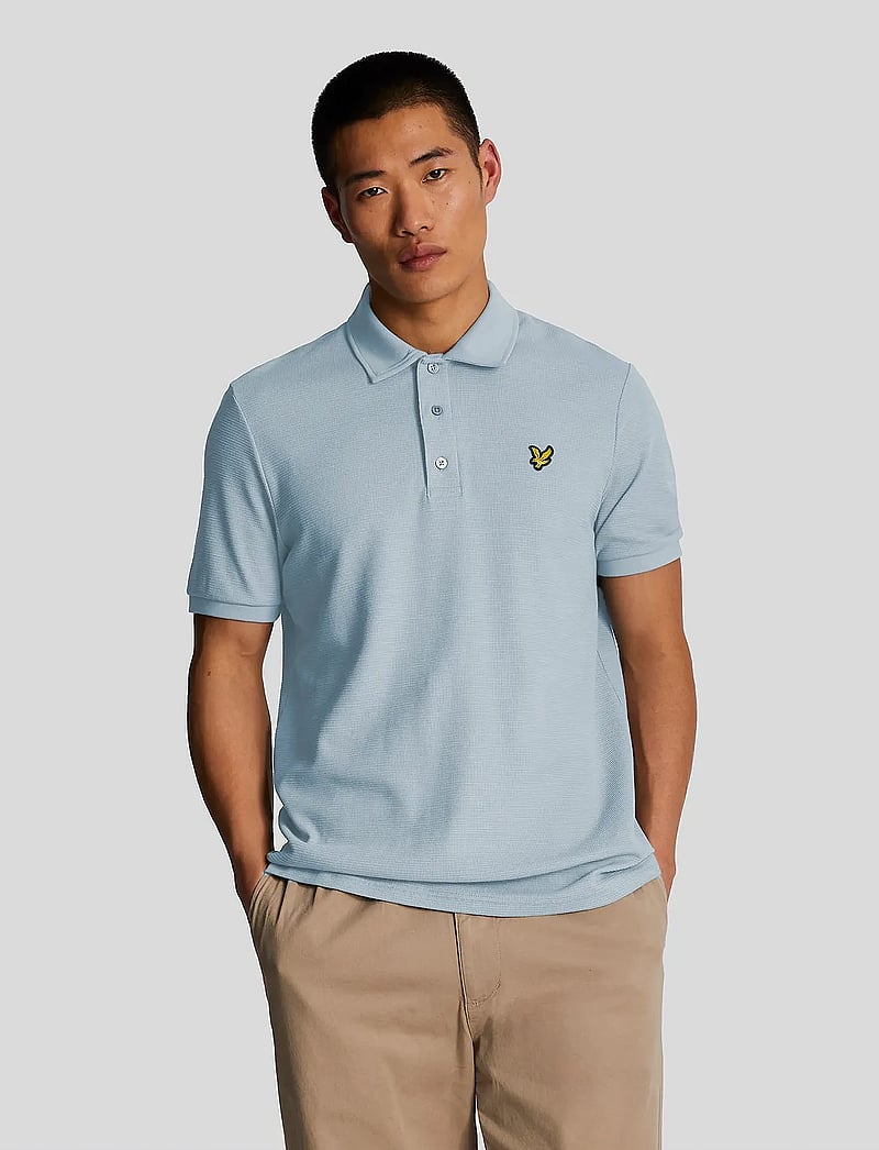Lyle & Scott - Milano Polo Shirt - kortärmade pikéer - x41 riviera - 0