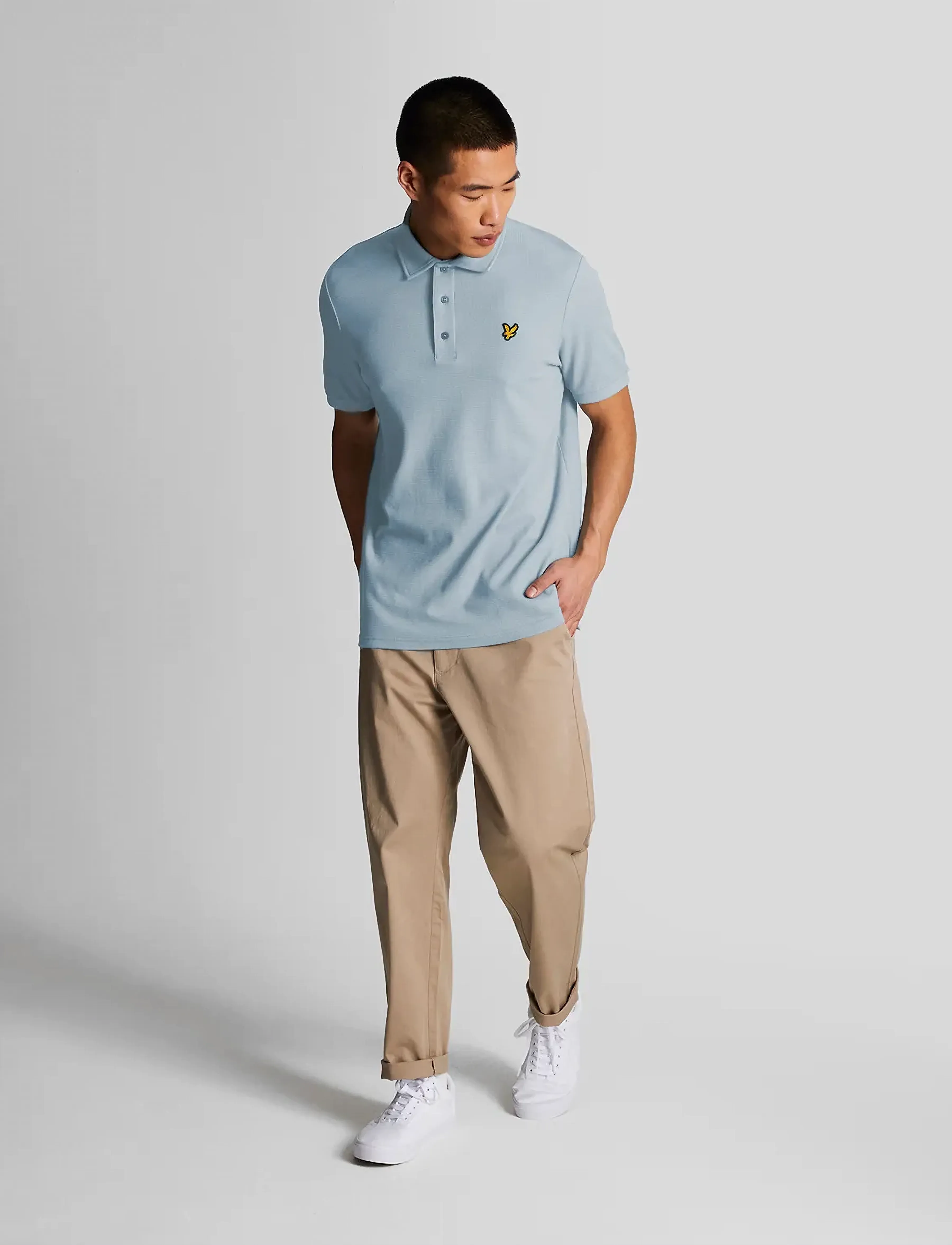 Lyle & Scott - Milano Polo Shirt - stutterma pólóbolir - x41 riviera - 5