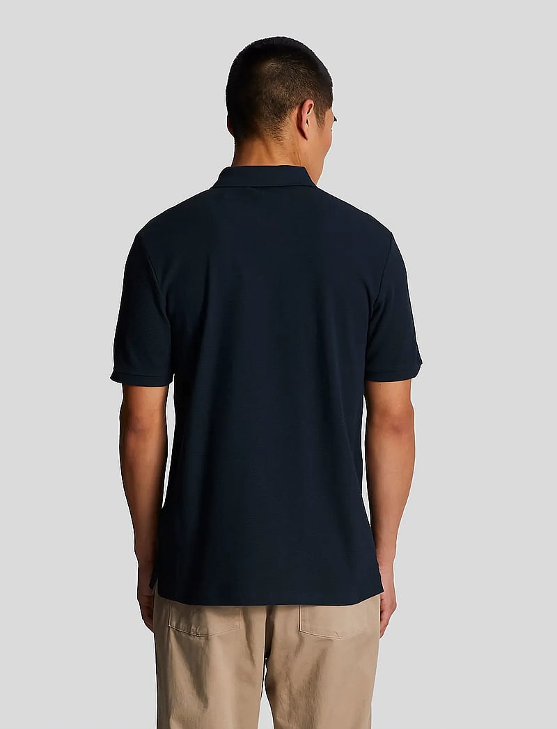 Lyle & Scott - Milano Polo Shirt - kortärmade pikéer - z271 dark navy - 3