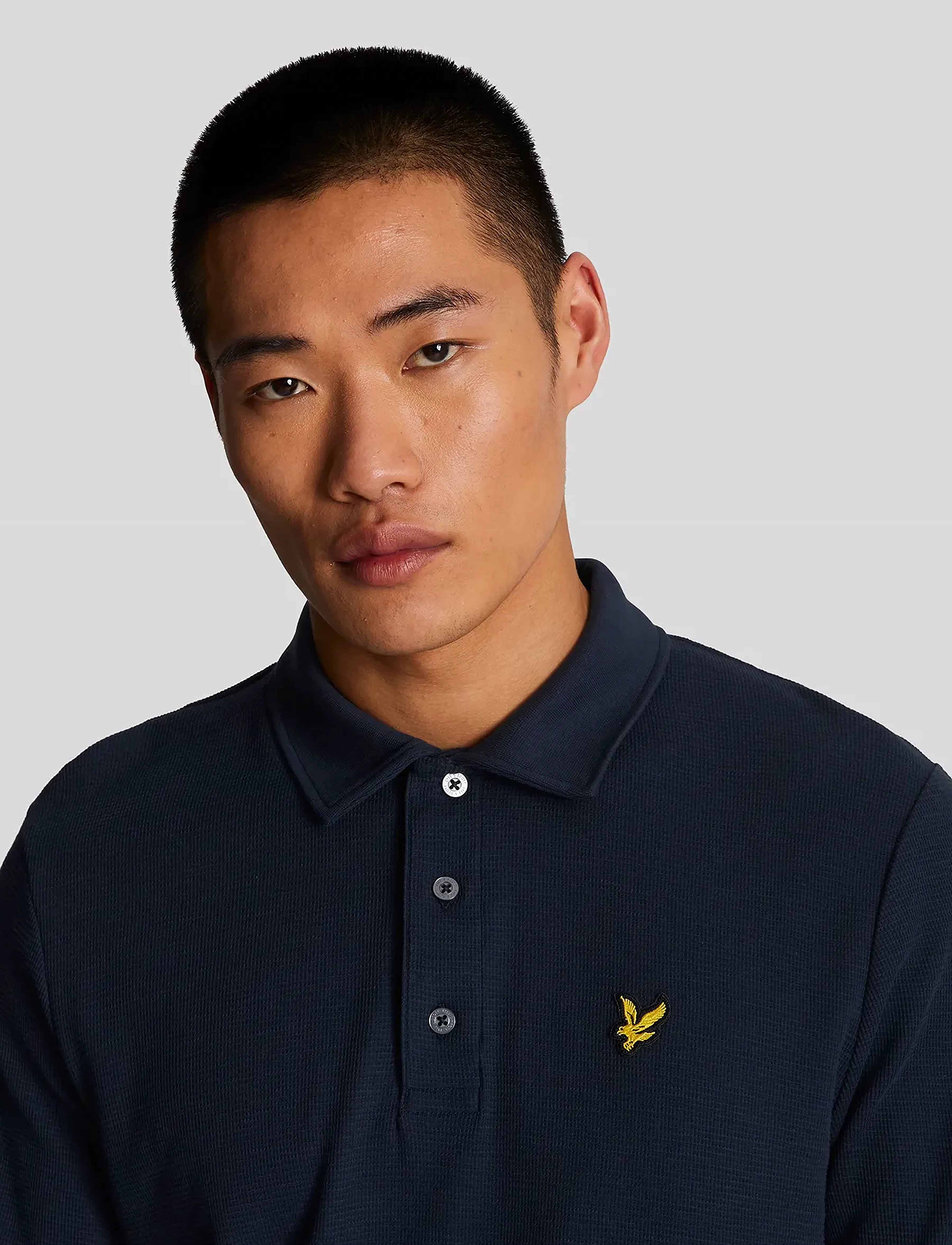 Lyle & Scott - Milano Polo Shirt - short-sleeved polos - z271 dark navy - 4