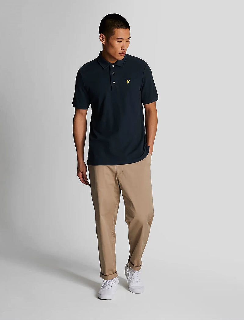 Lyle & Scott - Milano Polo Shirt - kortärmade pikéer - z271 dark navy - 5