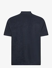 Lyle & Scott - Towelling Polo Shirt - lyhythihaiset - z271 dark navy - 1