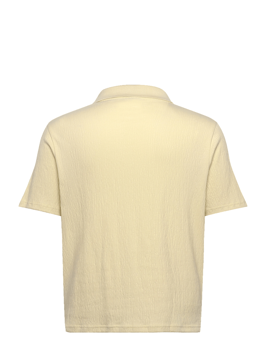 Lyle & Scott - Crepe Polo Shirt - x588 luna - 2