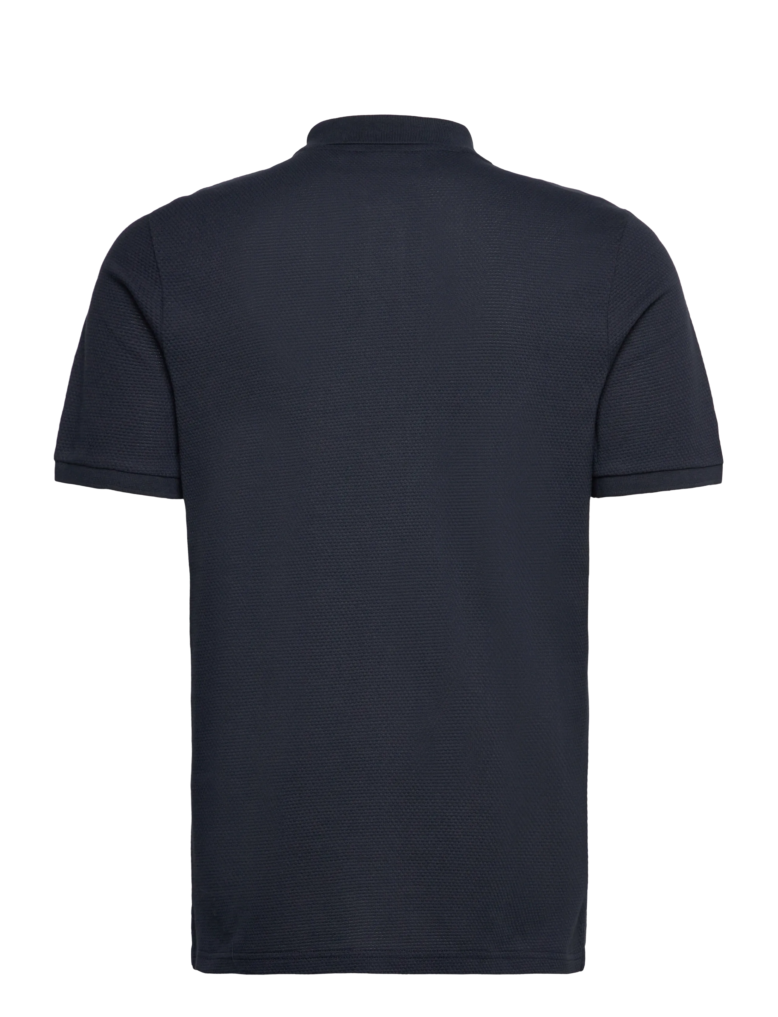 Lyle & Scott - Popcorn Jacquard Polo Shirt - z271 dark navy - 2