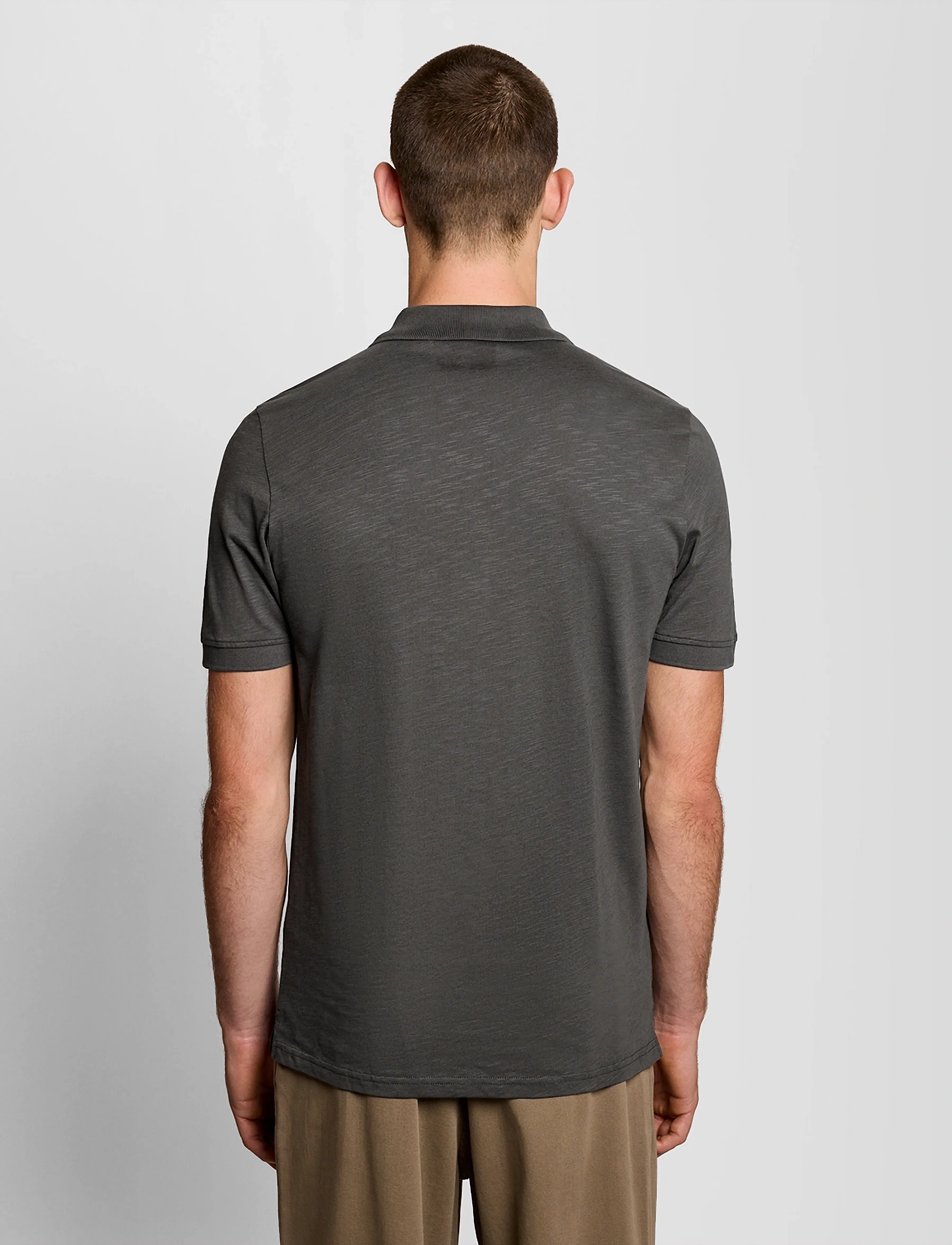 Fine Slub Polo Shirt 2