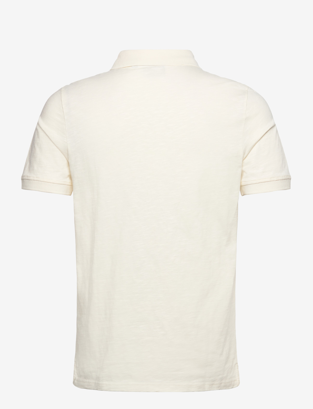 Lyle & Scott - Fine Slub Polo Shirt - kortärmade pikéer - y126 ice cream - 2