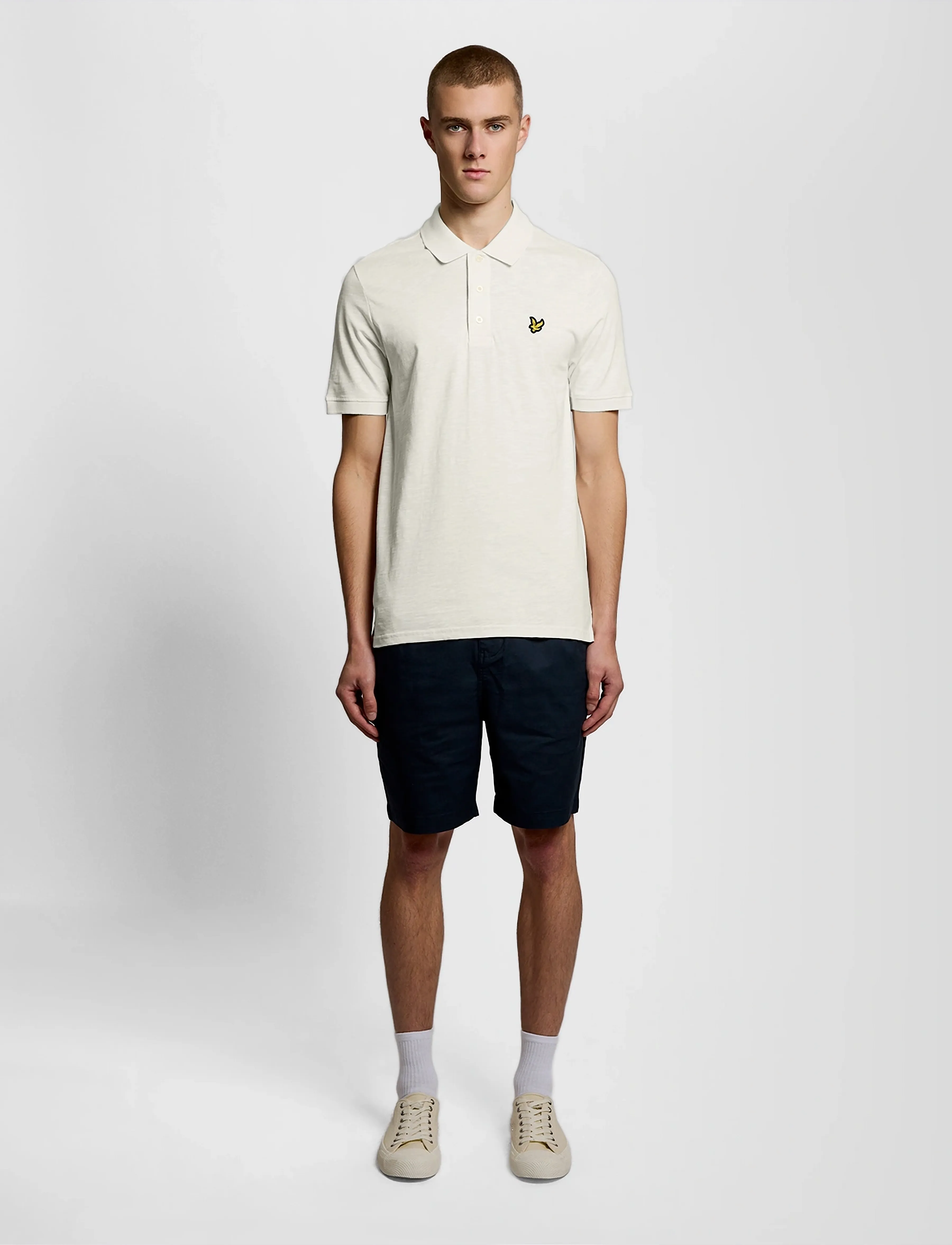 Fine Slub Polo Shirt 3
