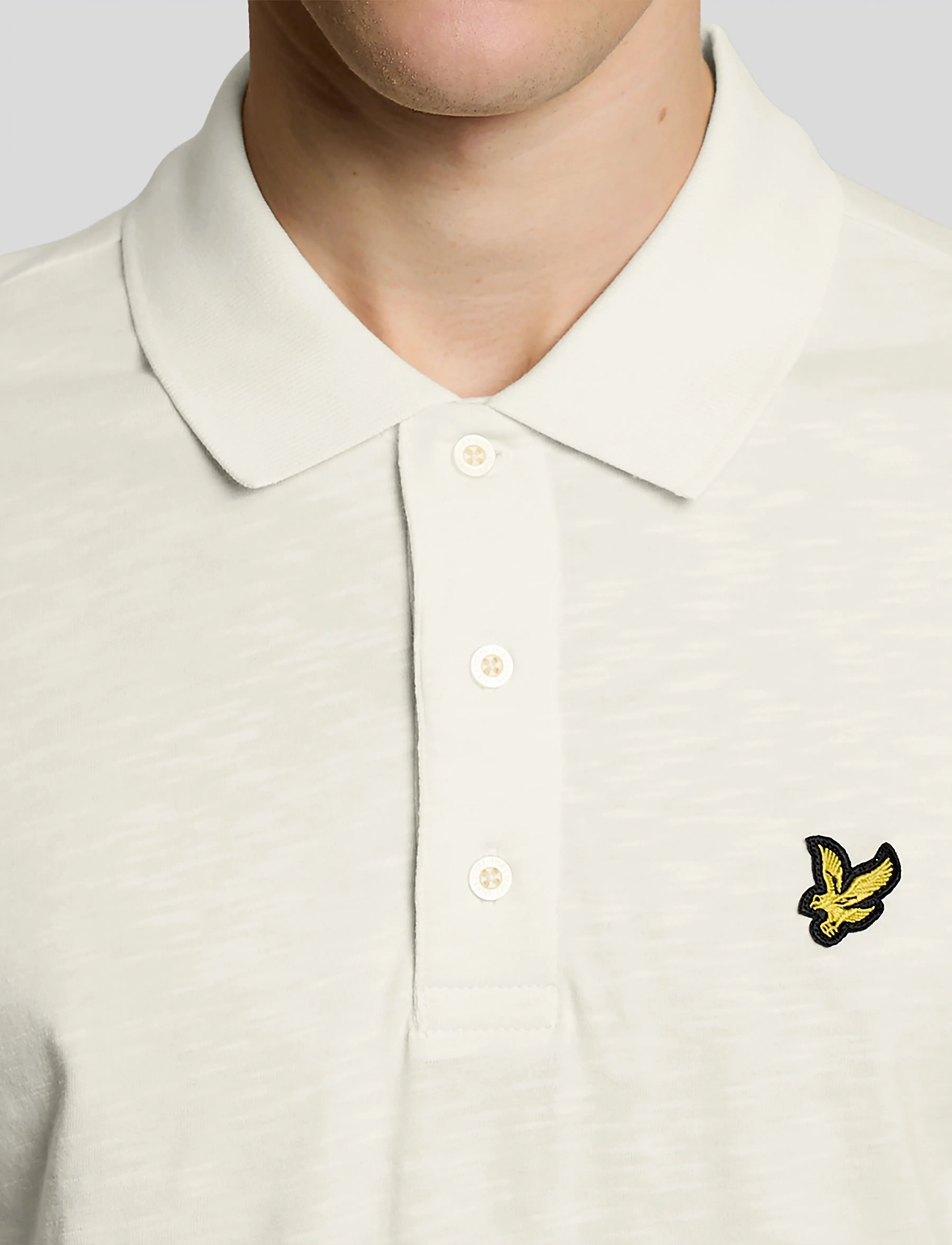 Fine Slub Polo Shirt 4