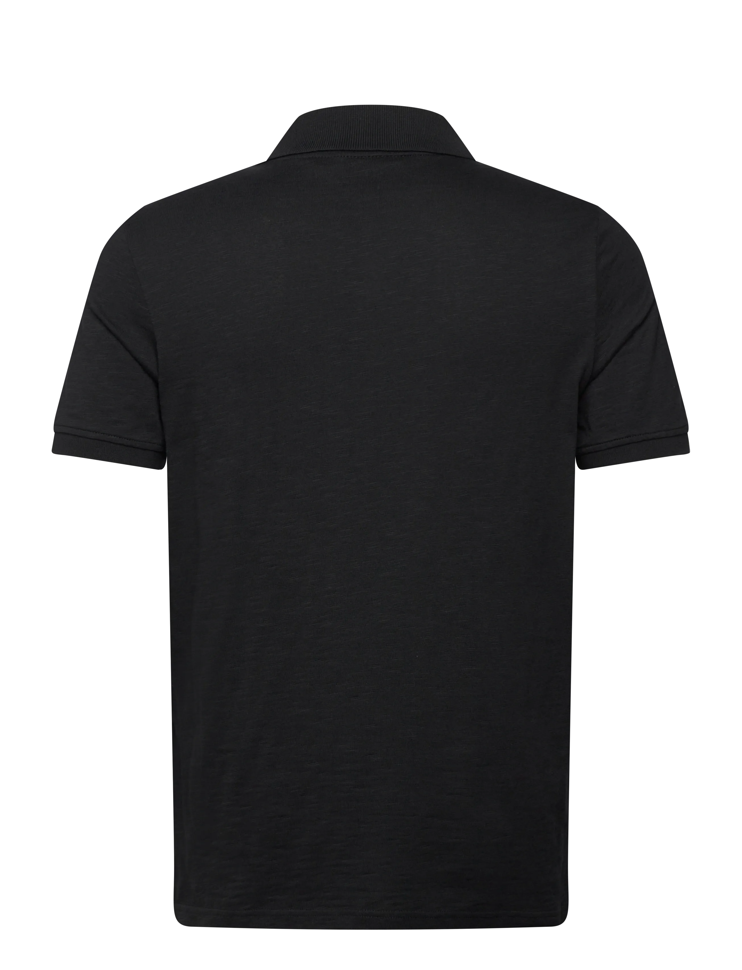 Lyle & Scott - Fine Slub Polo Shirt - kurzärmelig - z865 jet black - 2