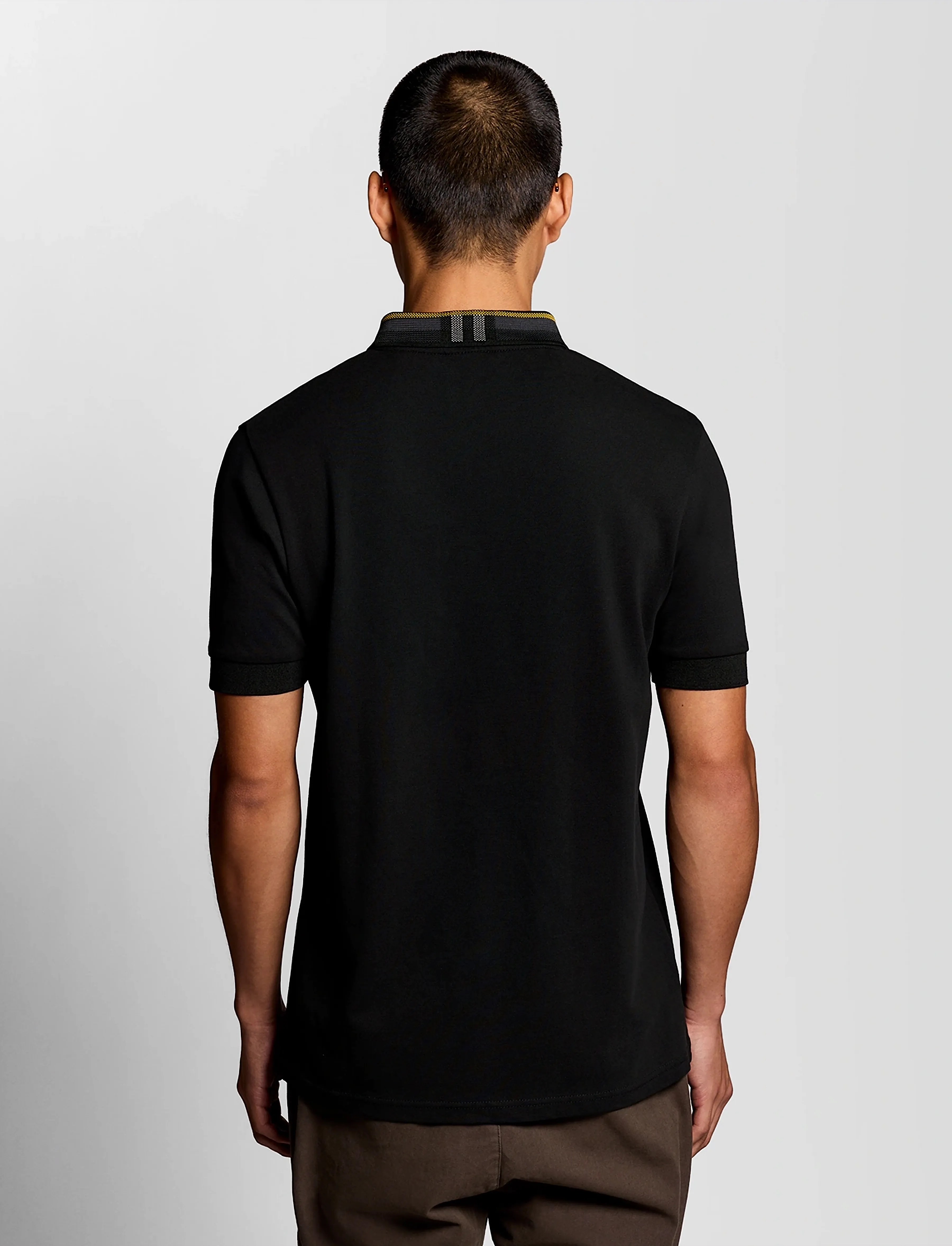 T-shirt 'Tartan' gul / grå 3