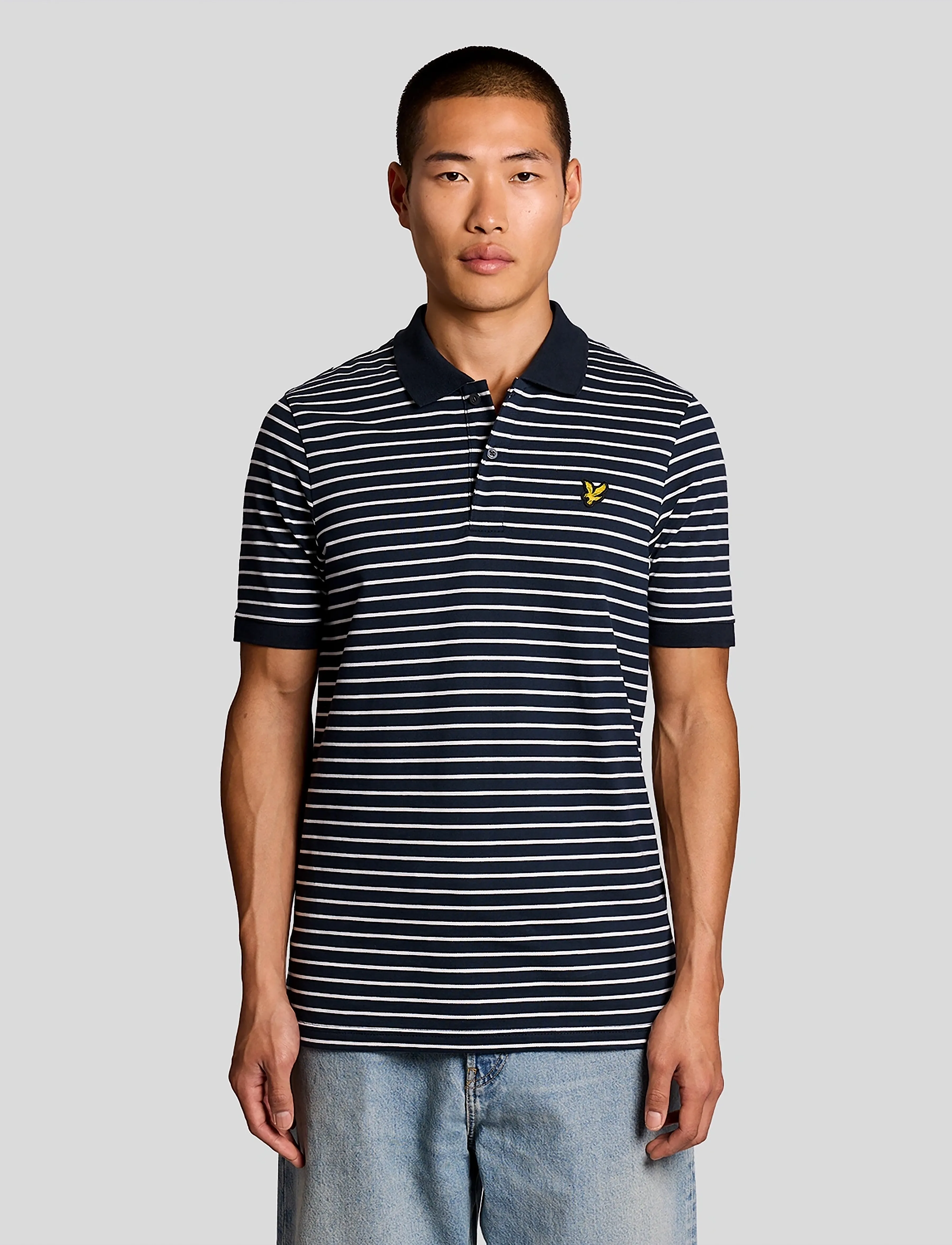 Polotröjor med korta ärmar Lyle & Scott Bretonsk pikétröja 5