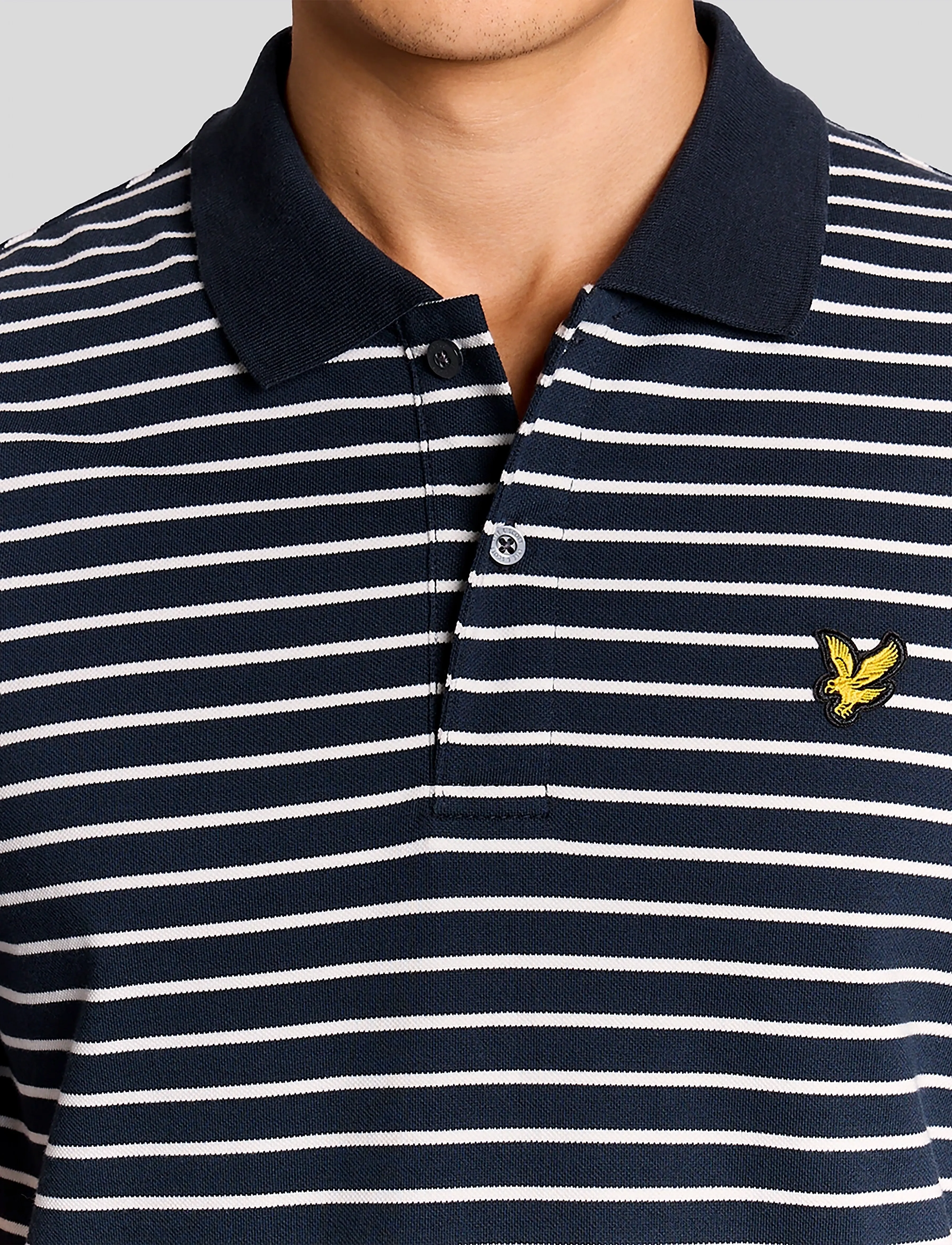 Polotröjor med korta ärmar Lyle & Scott Bretonsk pikétröja 8