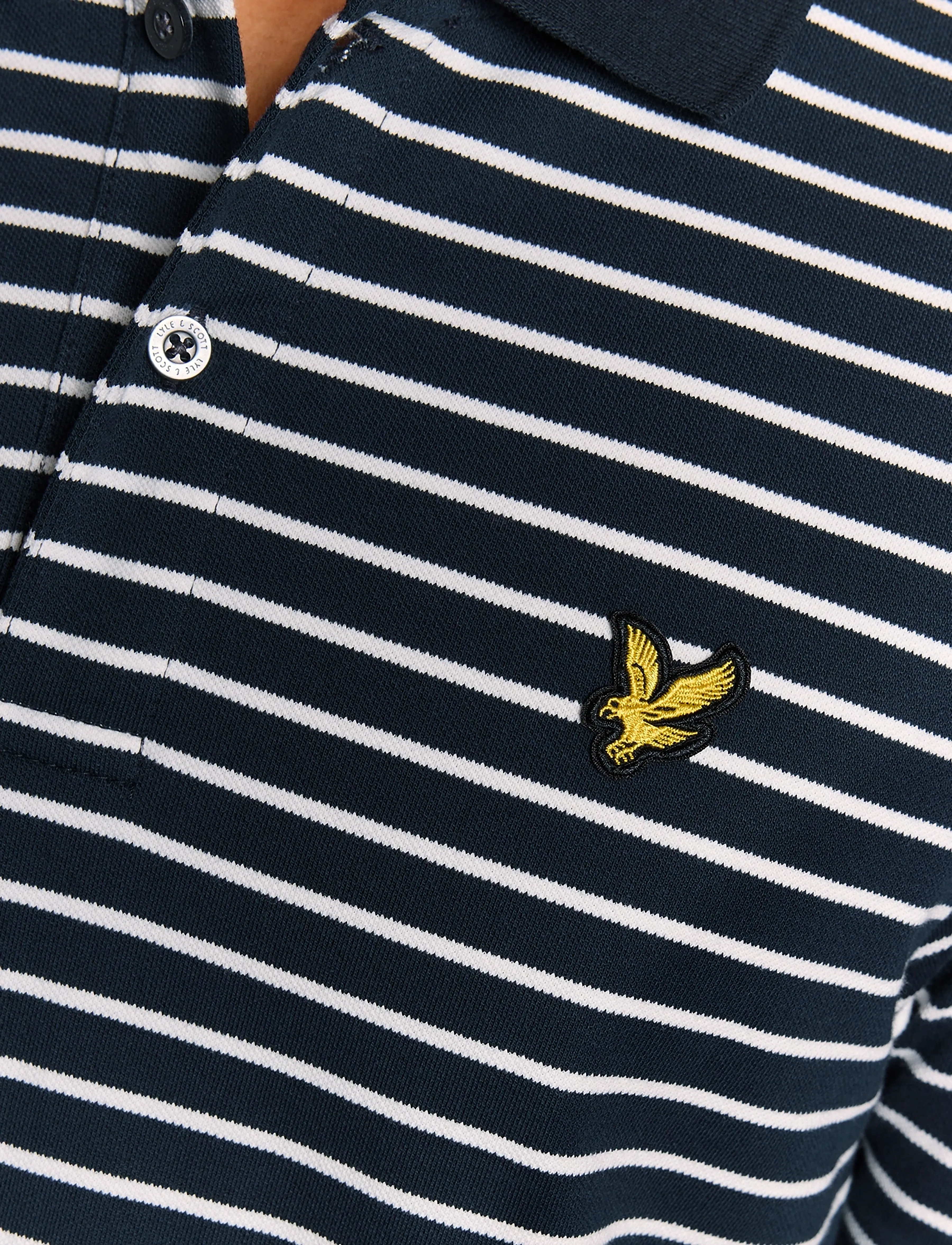 Polotröjor med korta ärmar Lyle & Scott Bretonsk pikétröja 9